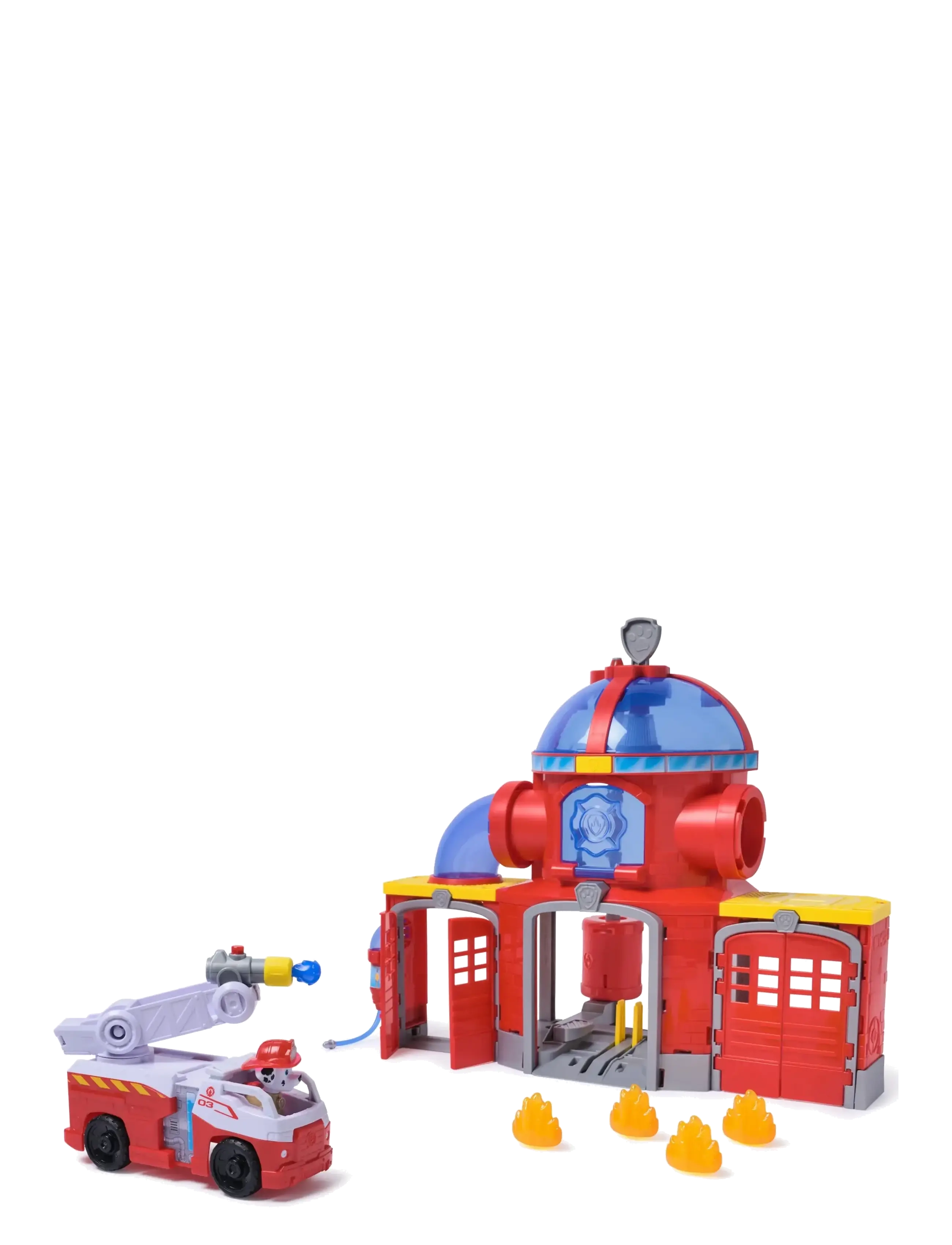 Paw Patrol - Paw Patrol Fire Rescue Fire Station Playset - legesæt - multi - 3