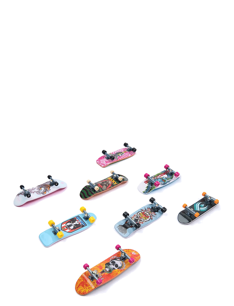 MAKI - Tech Deck 8 Pack Multipack - Retro Neon - fidget toys - muti - 0