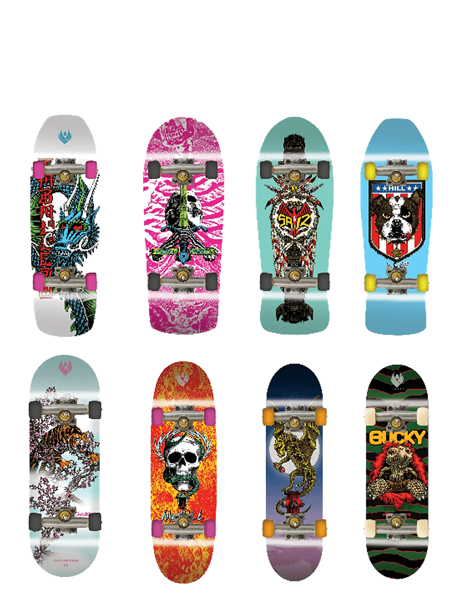 MAKI - Tech Deck 8 Pack Multipack - Retro Neon - fidget toys - muti - 1