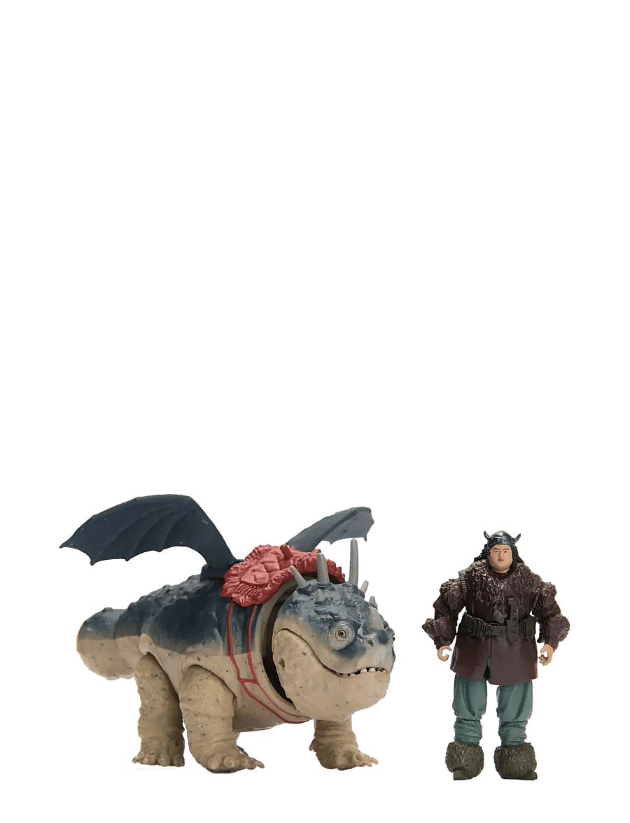 Dragon - Dragons Movie Viking & Dragon - Gronckle&Fishlegs - dyr - muti - 0