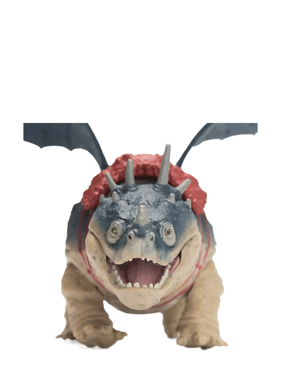 Dragon - Dragons Movie Viking & Dragon - Gronckle&Fishlegs - dyr - muti - 4