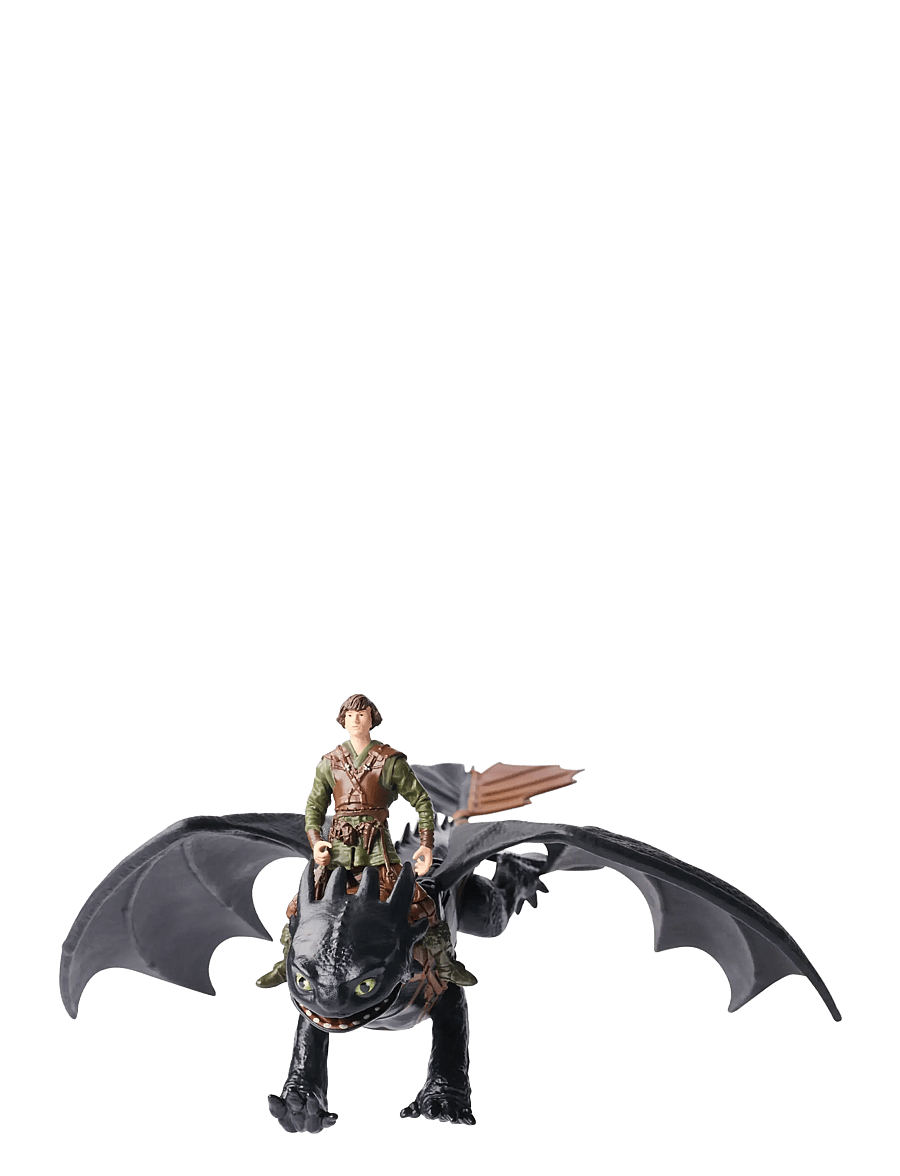 Dragon - Dragons Movie Viking & Dragon - Toothless & Hiccup - eläimet - muti - 4