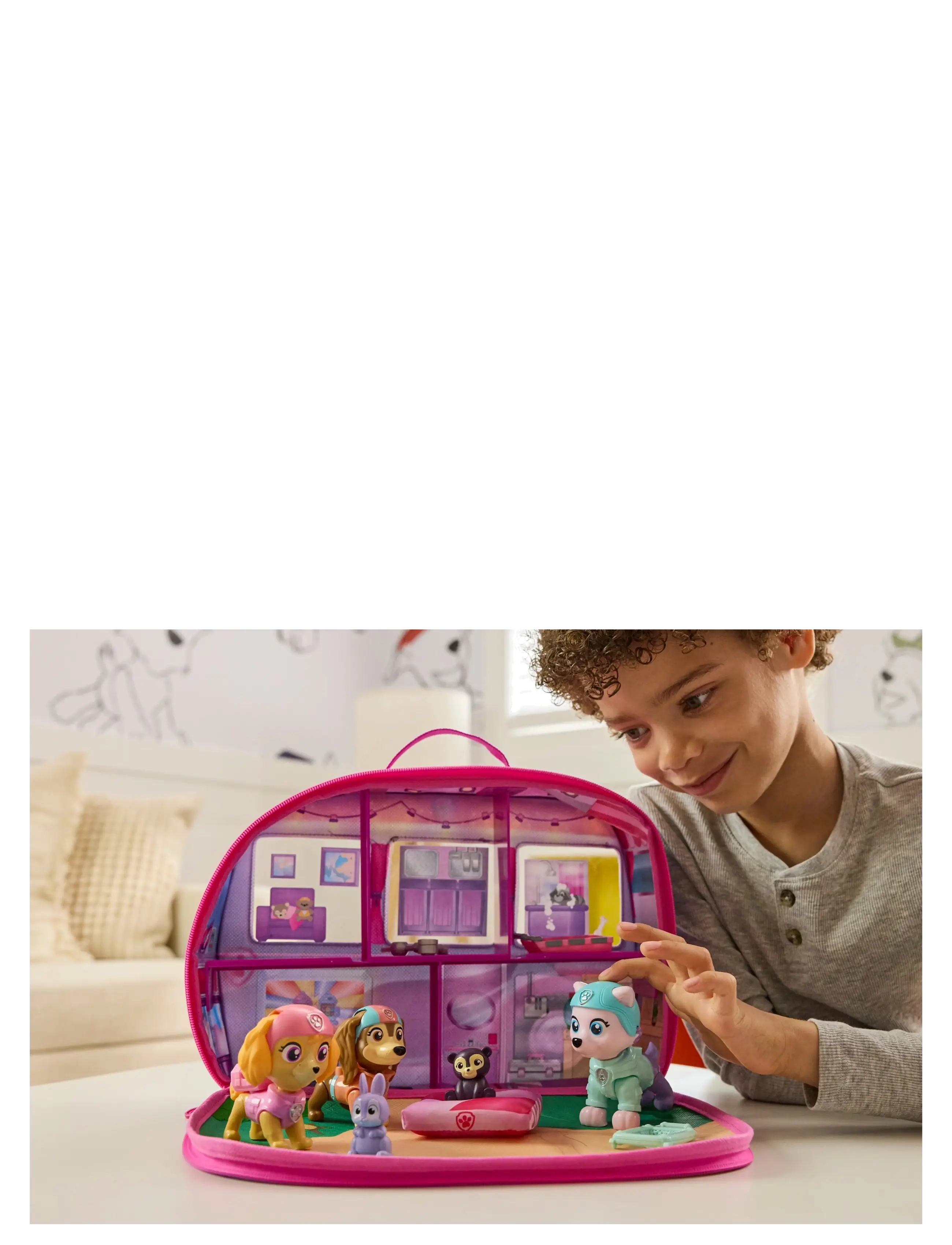 Paw Patrol - Paw Patrol Skye's Rescue Playset - legesæt - muti - 5