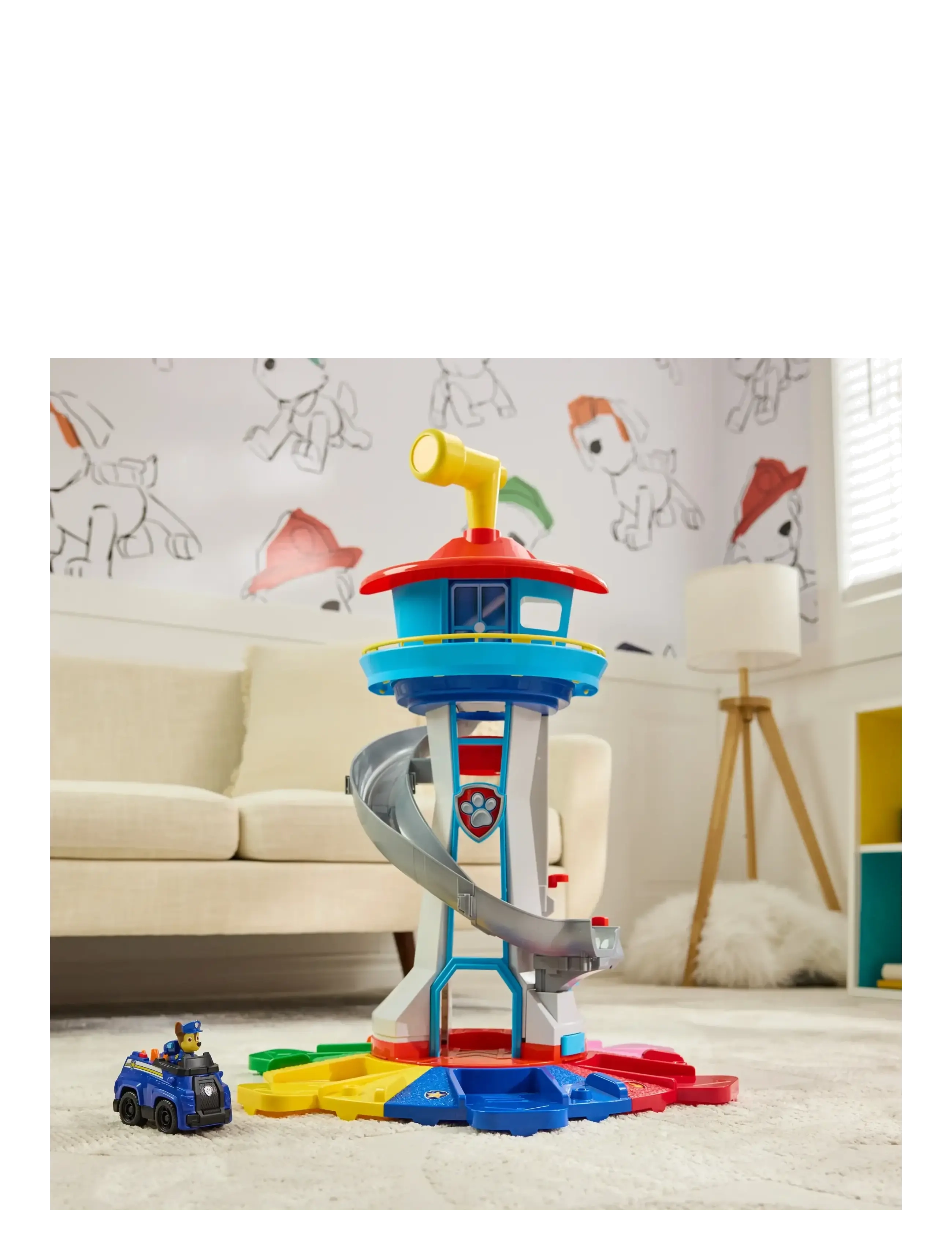 Paw Patrol - Paw Patrol My Size Lookout Tower 81 cm - lekesett - muti - 5