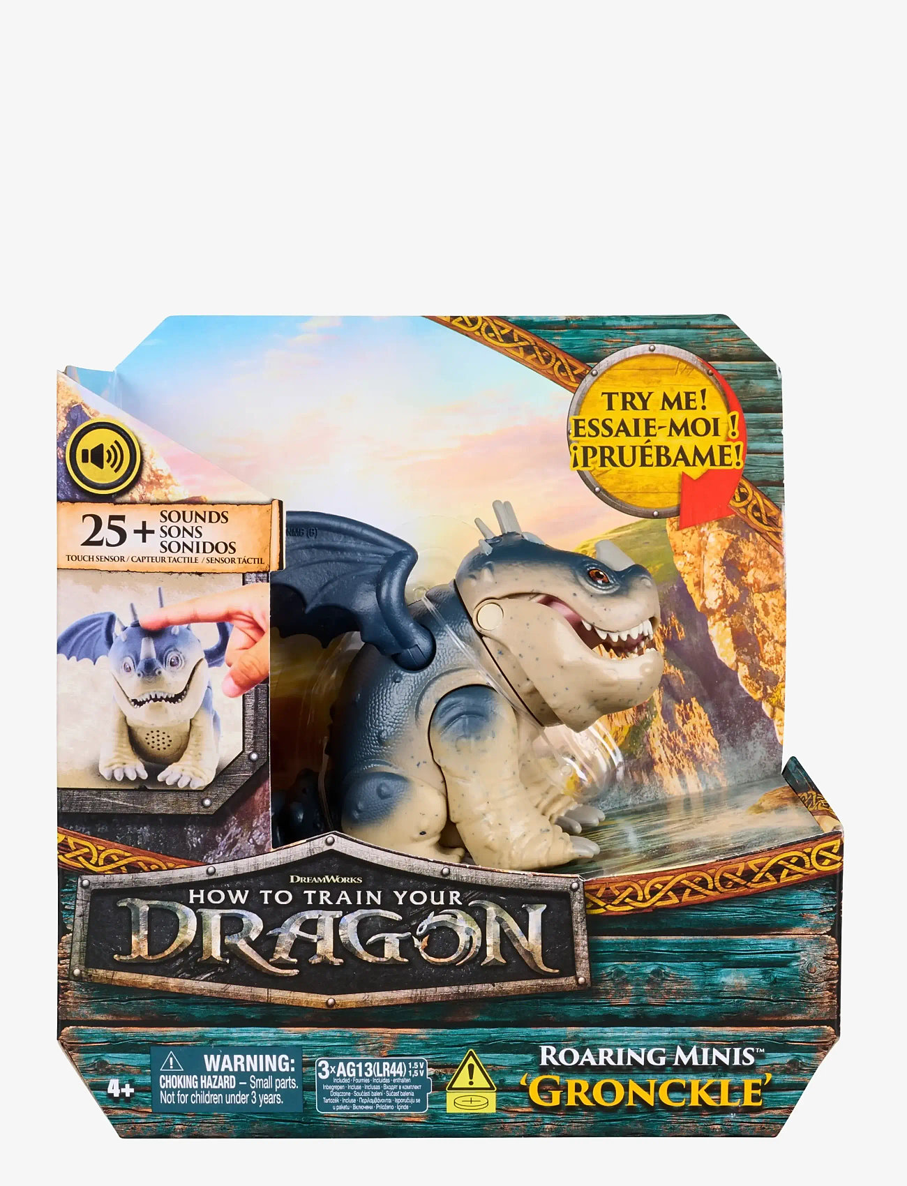 Dragon - Dragons Movie Interactive Dragon - Gronkle - actionfigurer - muti - 0