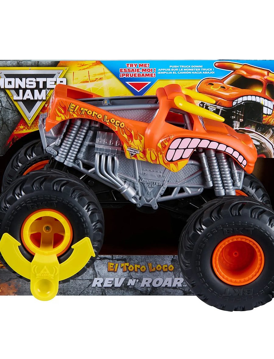 MAKI - Monster Jam 1:18 Rev n' Roar El Toro Loco - vörubílar - multi - 4