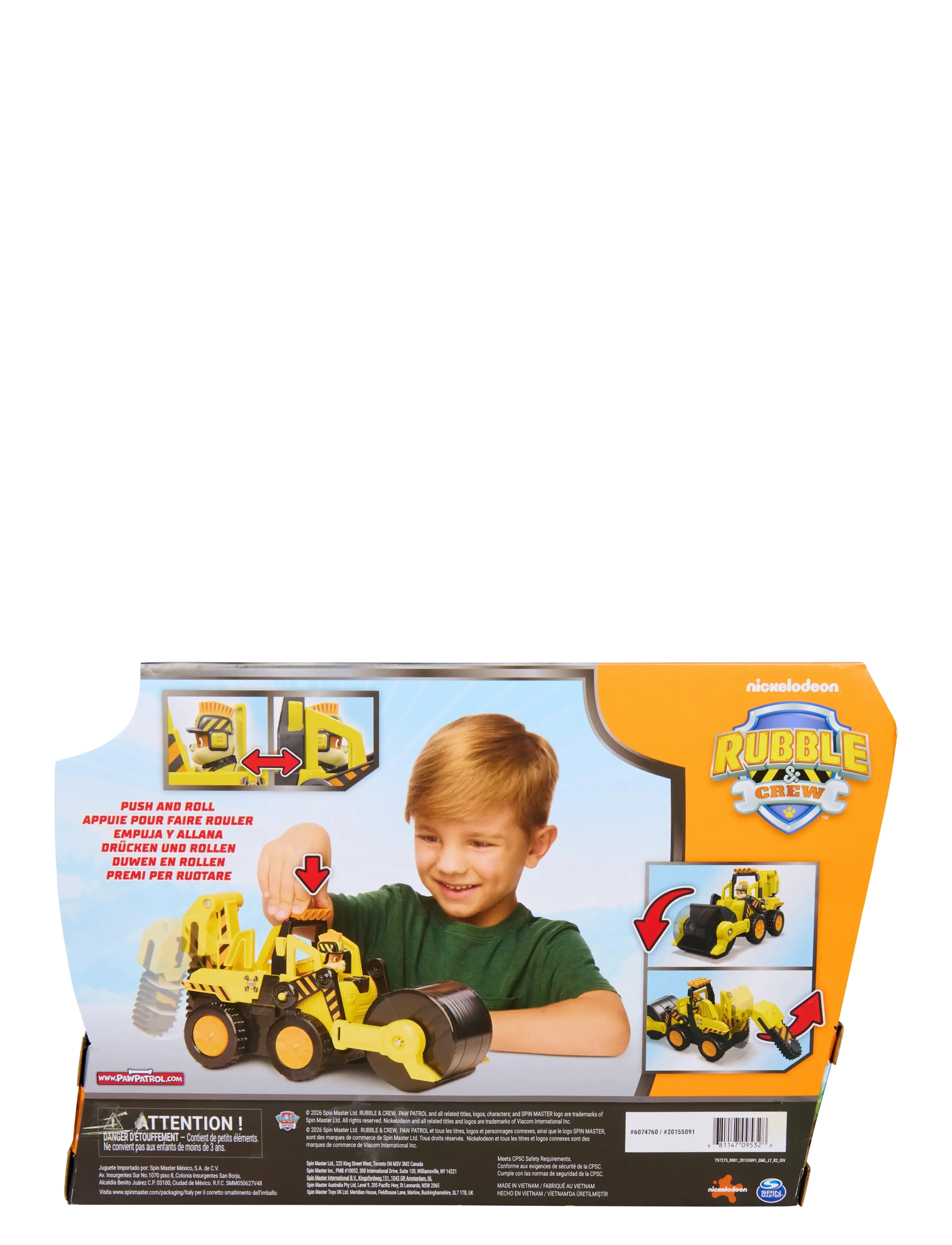 Paw Patrol - Rubble & Crew Double Duty Power Dozer - multi - 3