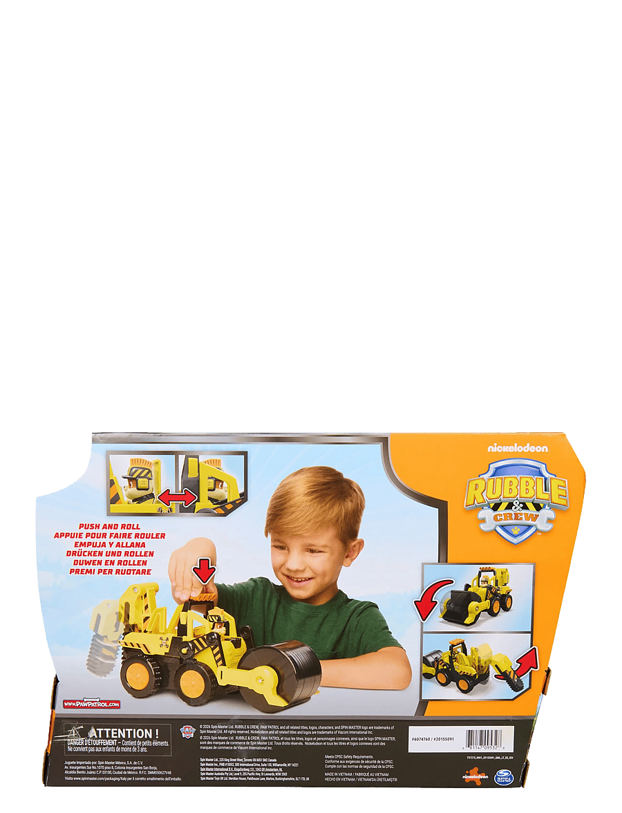 Paw Patrol - Rubble & Crew Double Duty Power Dozer - byggmaskiner - multi - 3