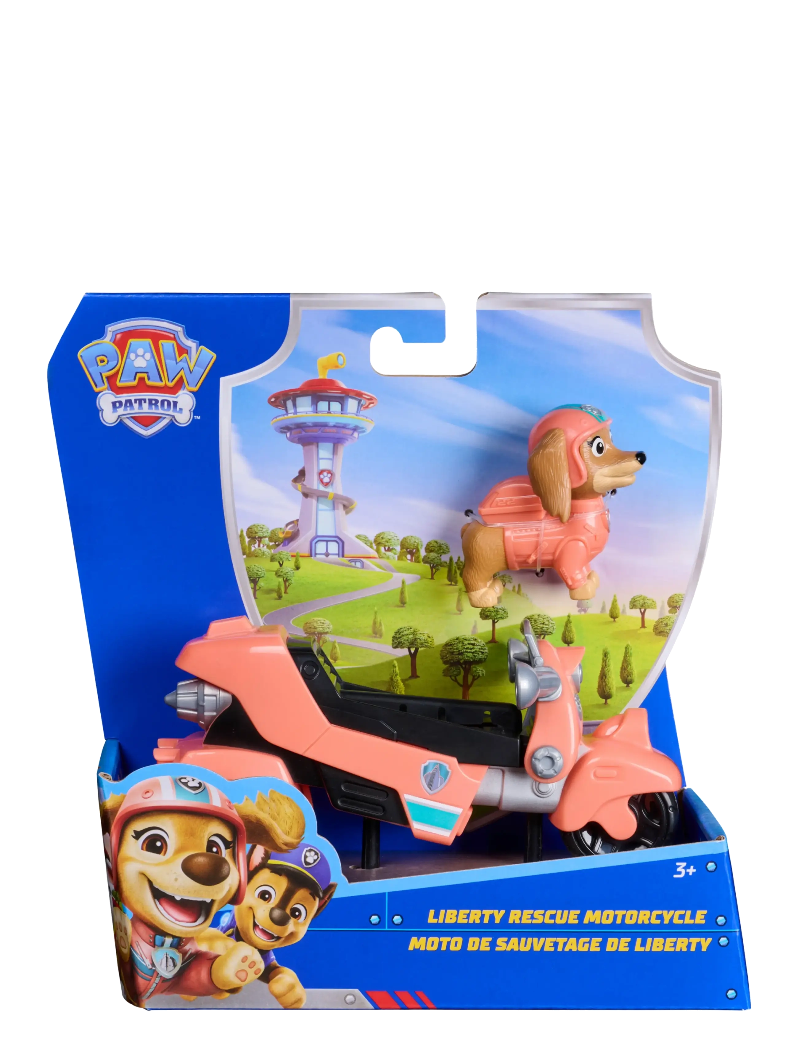 Paw Patrol Paw Patrol Basic Vehicle - Liberty, One Size, Coral, Legesæt Og Actionfigurer > Actionfigurer, Børn