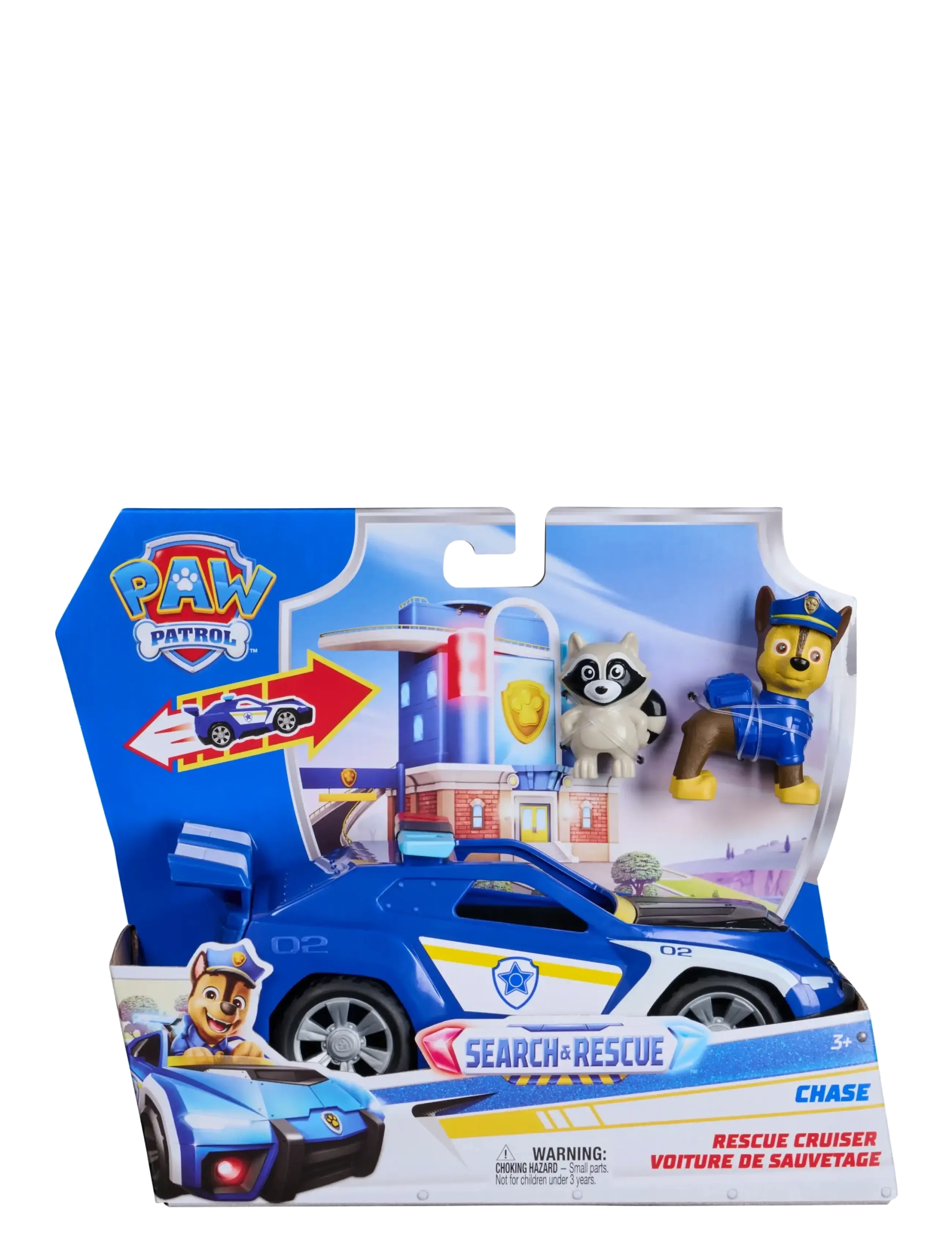 Paw Patrol - Paw Patrol Search&Rescue Themed Vehicle-Chase - legesæt - multi - 3