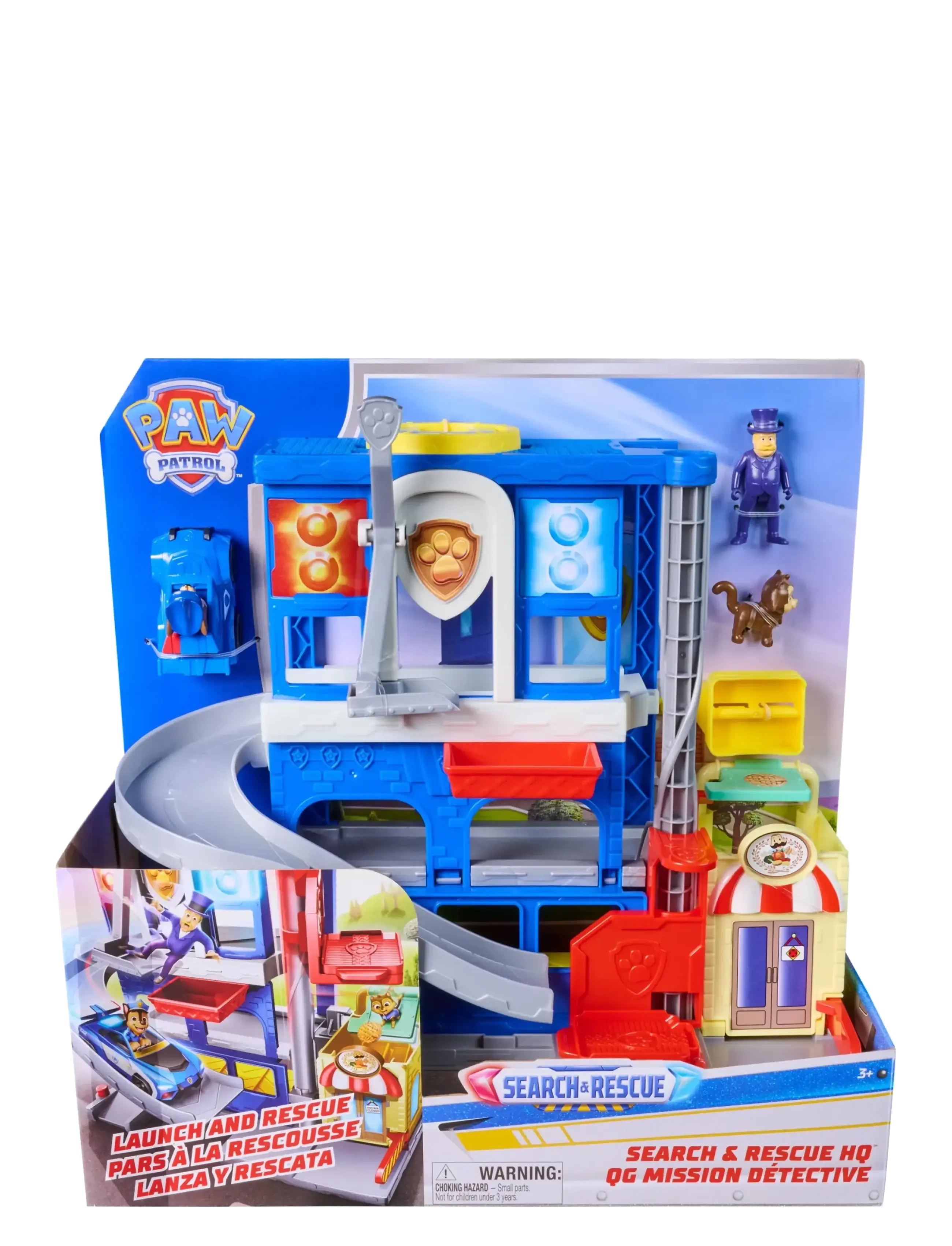 Paw Patrol - Paw Patrol Search&Rescue Pup Squad HQ Playset - legesæt - multi - 1