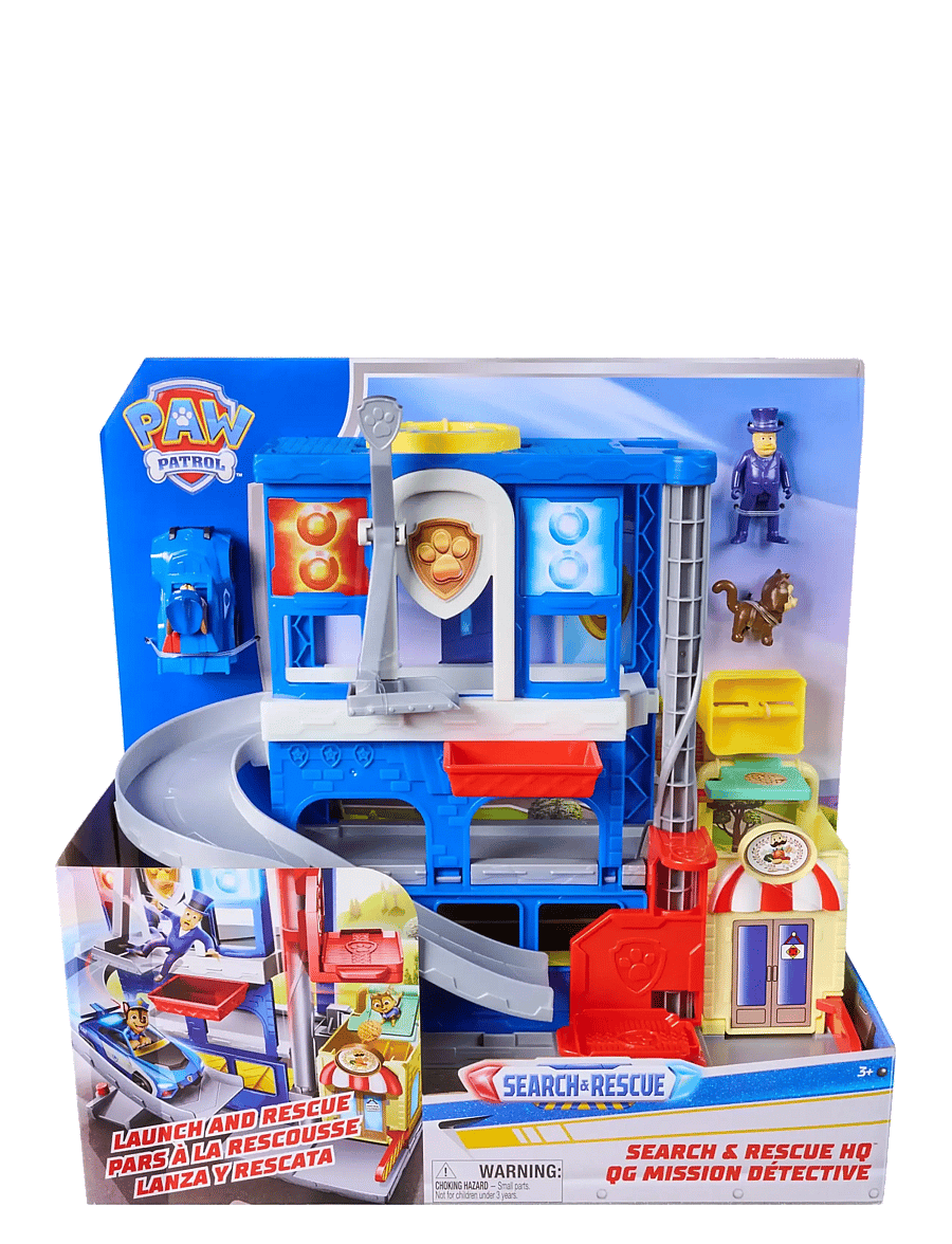 Paw Patrol - Paw Patrol Search&Rescue Pup Squad HQ Playset - leikfangasett - multi - 1