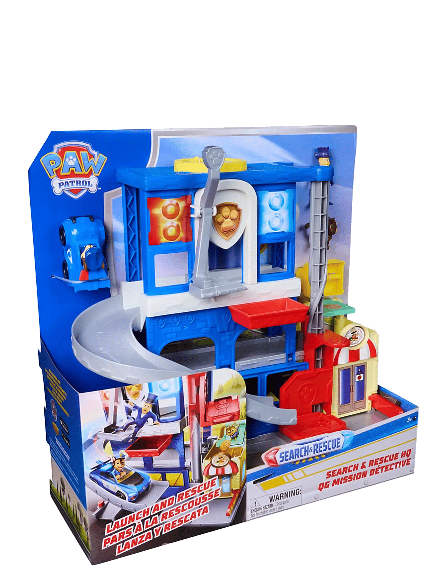 Paw Patrol - Paw Patrol Search&Rescue Pup Squad HQ Playset - leikfangasett - multi - 2