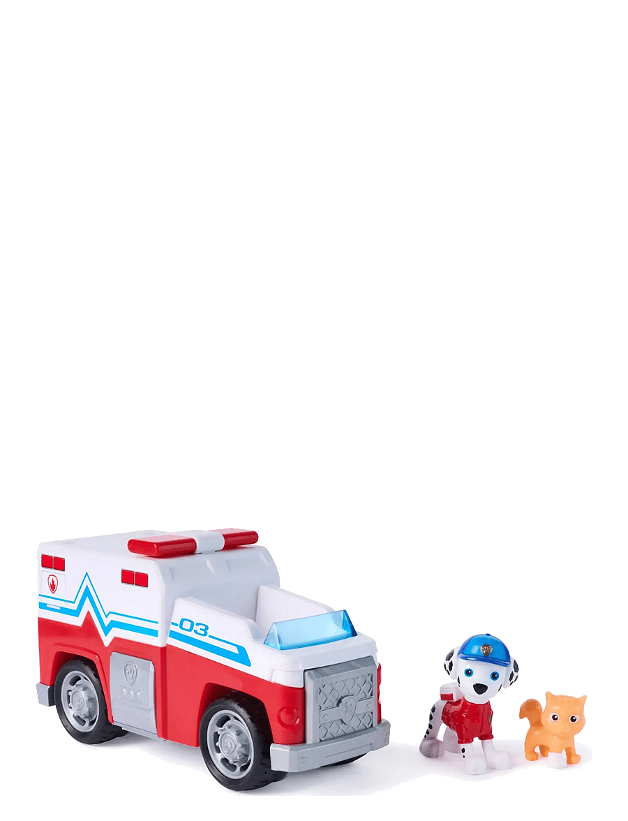 Paw Patrol - Paw Patrol Search&Rescue Themed Vehicle-Marshall - leikfangasett - multi - 0