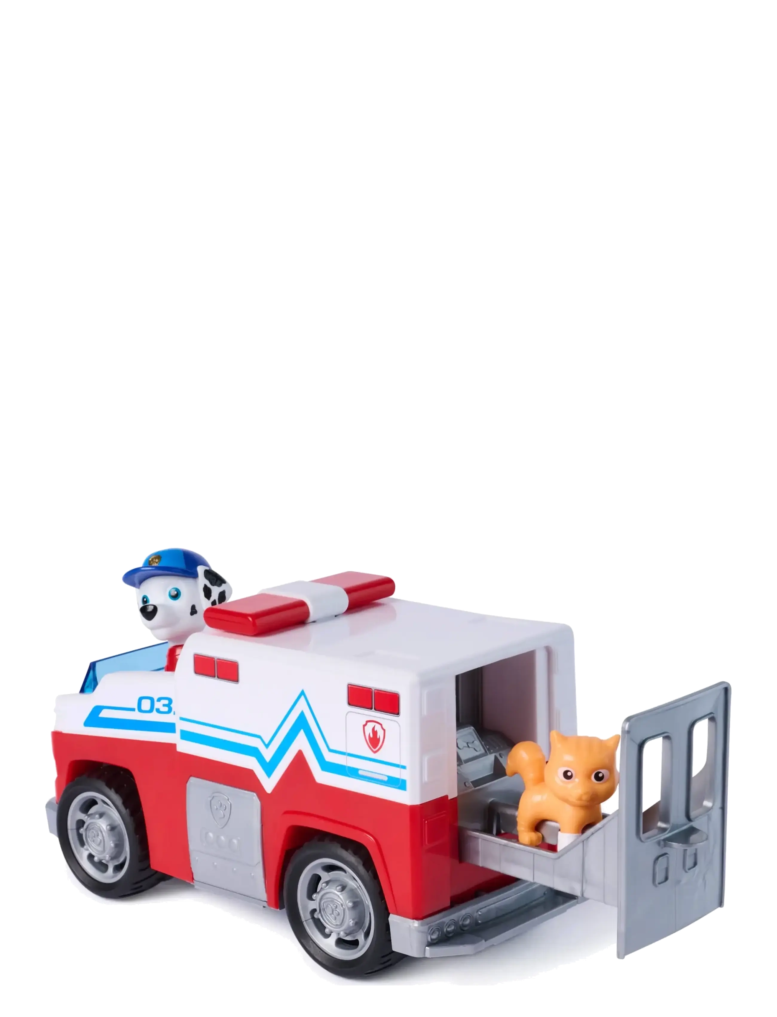 Paw Patrol - Paw Patrol Search&Rescue Themed Vehicle-Marshall - leikfangasett - multi - 5