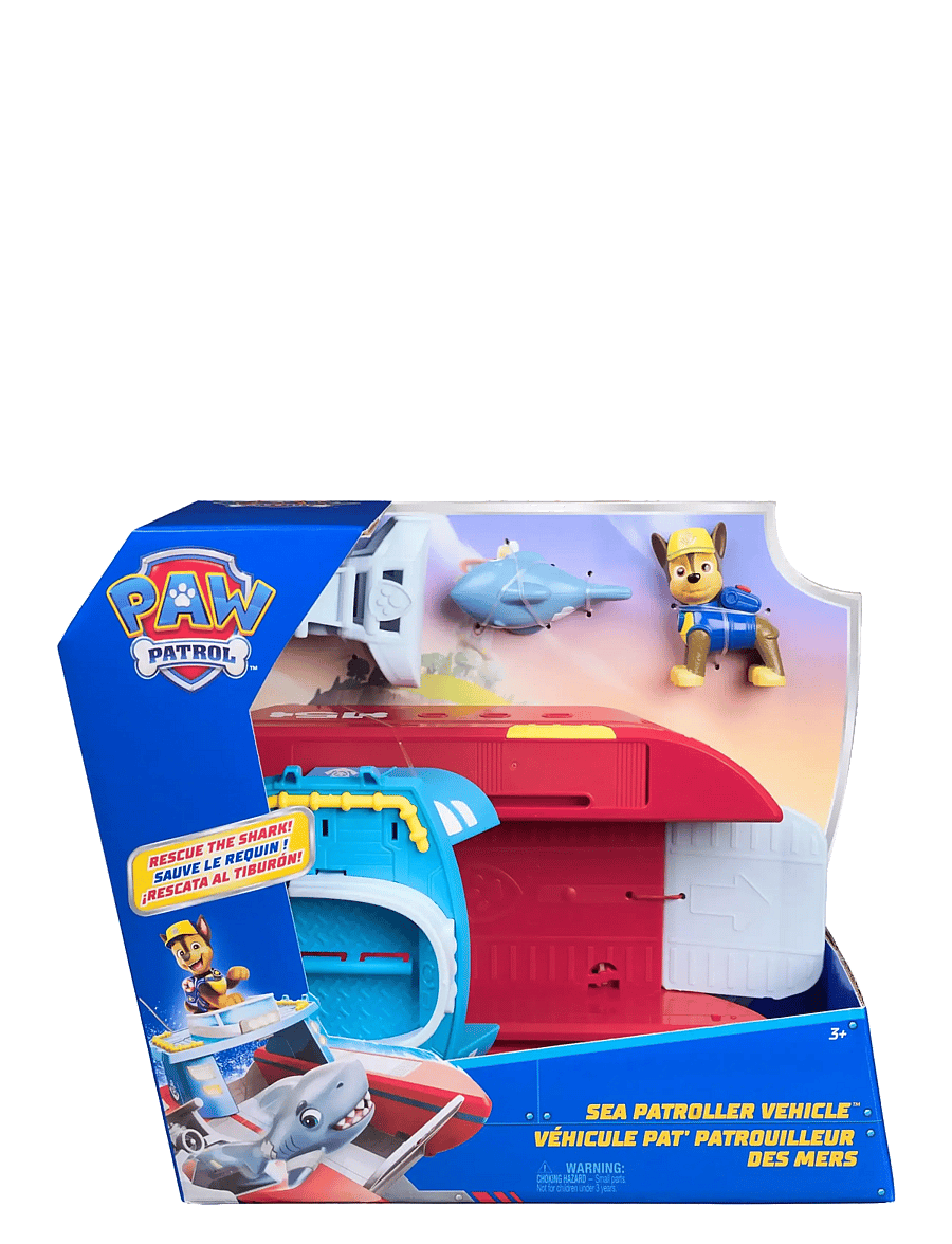Paw Patrol - Paw Patrol Sea Patroller 22 cm w/grabber - actionfigurer - multi - 2