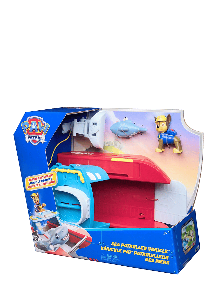 Paw Patrol - Paw Patrol Sea Patroller 22 cm w/grabber - actionfigurer - multi - 4
