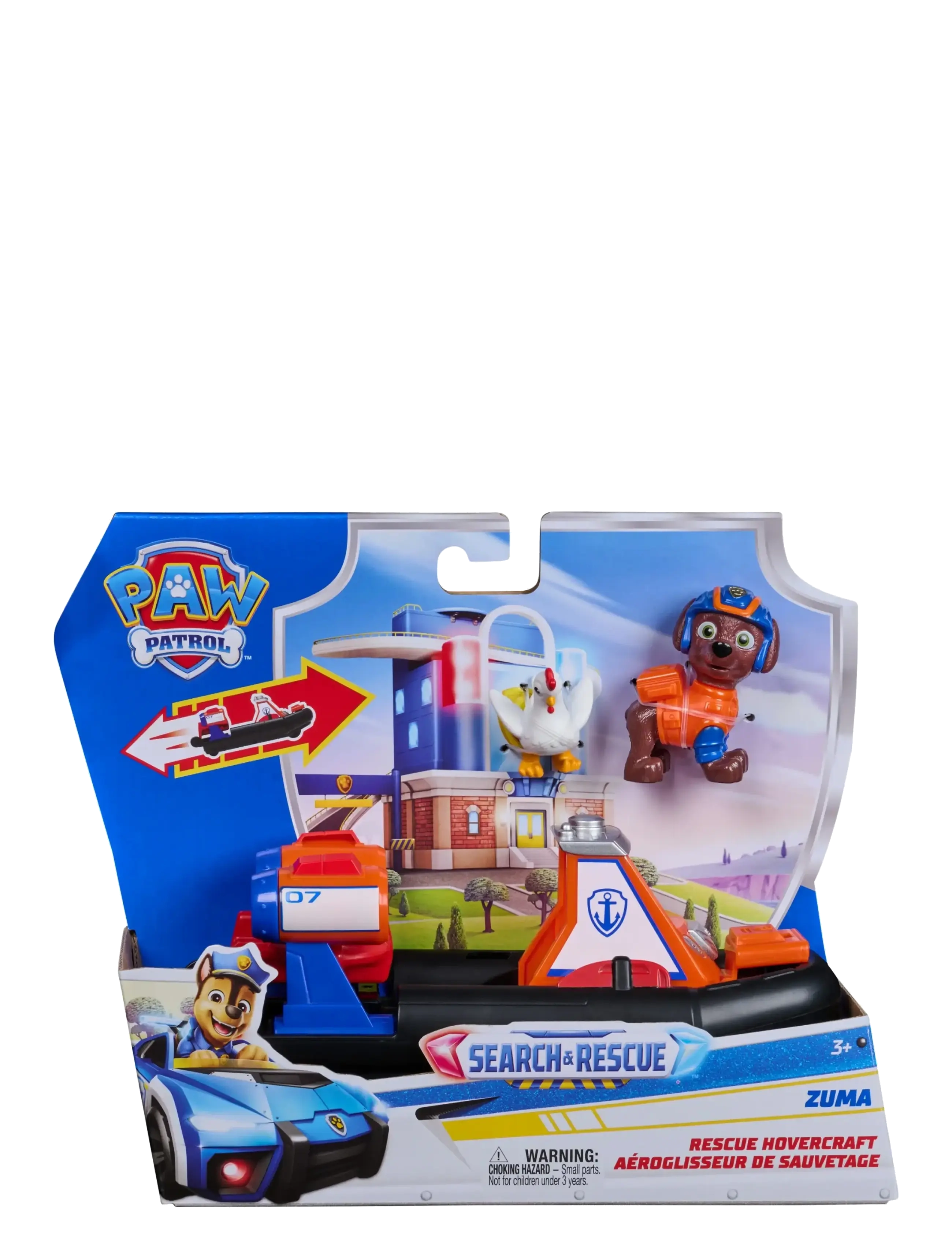 Paw Patrol - Paw Patrol Search&Rescue Themed Vehicle-Zuma - legesæt - multi - 4