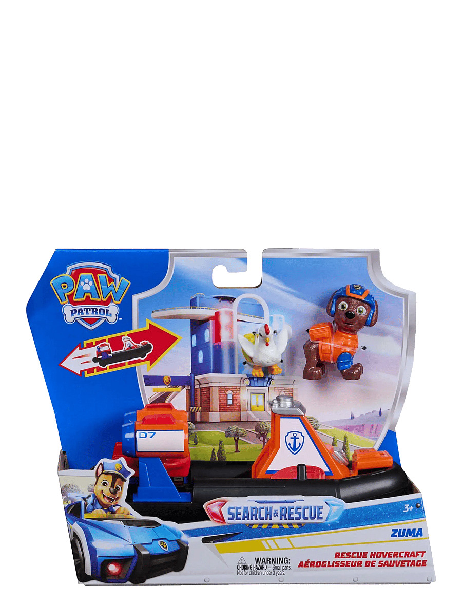 Paw Patrol - Paw Patrol Search&Rescue Themed Vehicle-Zuma - leikfangasett - multi - 4