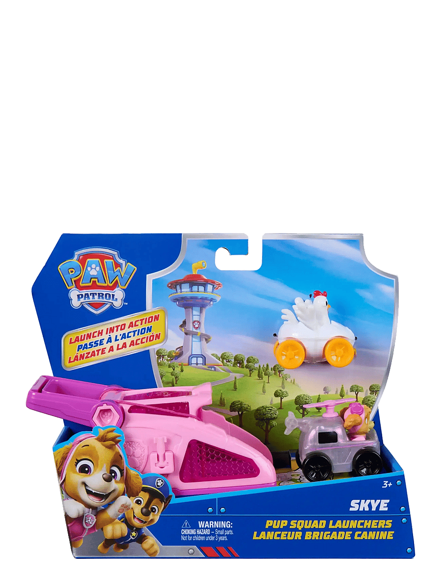 Paw Patrol - Paw Patrol Pup Squad Launcher - Skye - legesæt - multi - 2