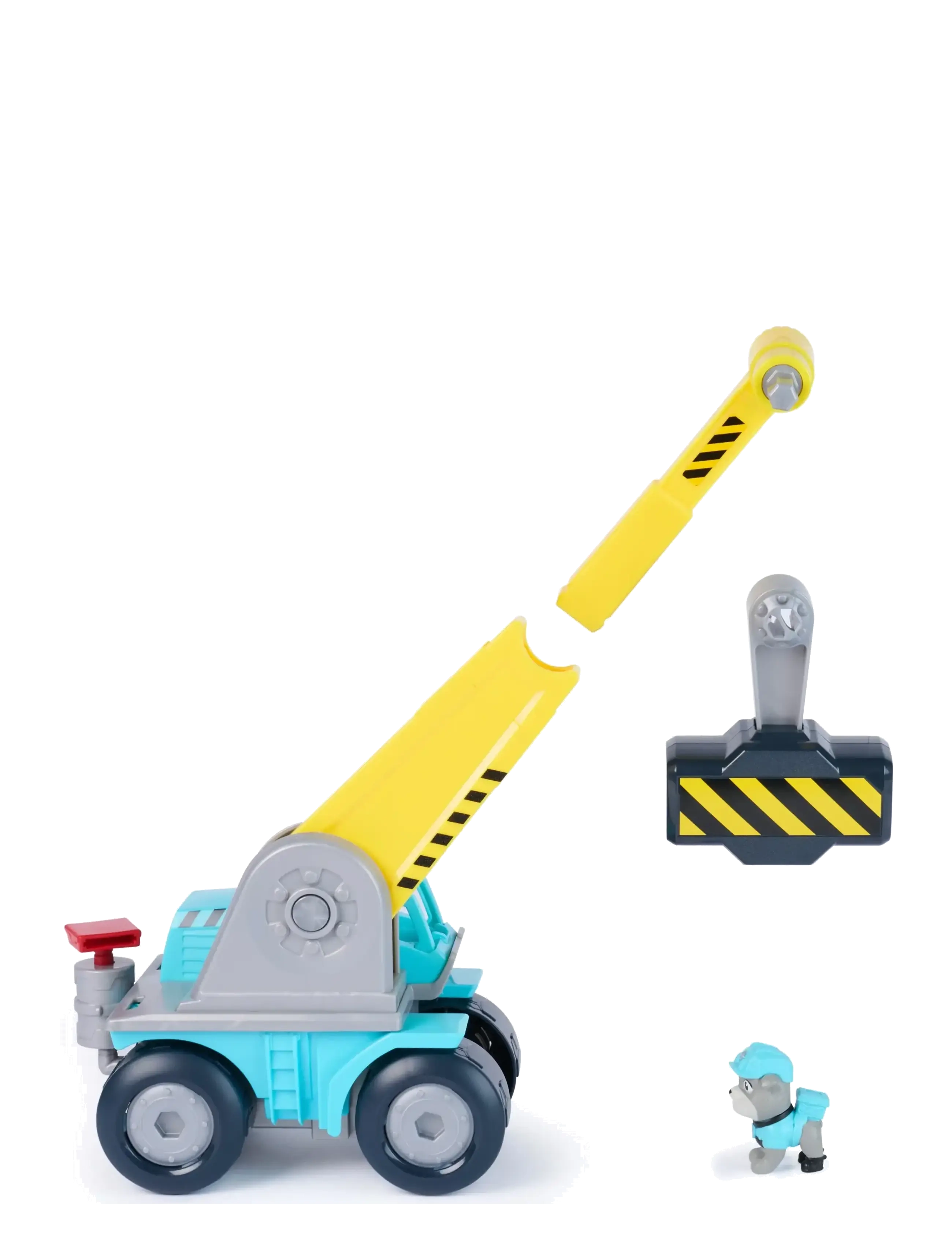 Paw Patrol - Rubble & Crew Big Build Tool Vehicle - Motor - lekset - multi - 3