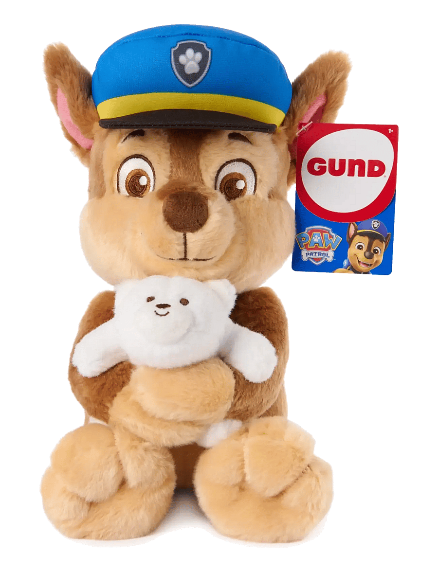 Paw Patrol - Paw Patrol Gund Snuggle-Up Plush Chase 24 cm - tøjdyr - multi - 0