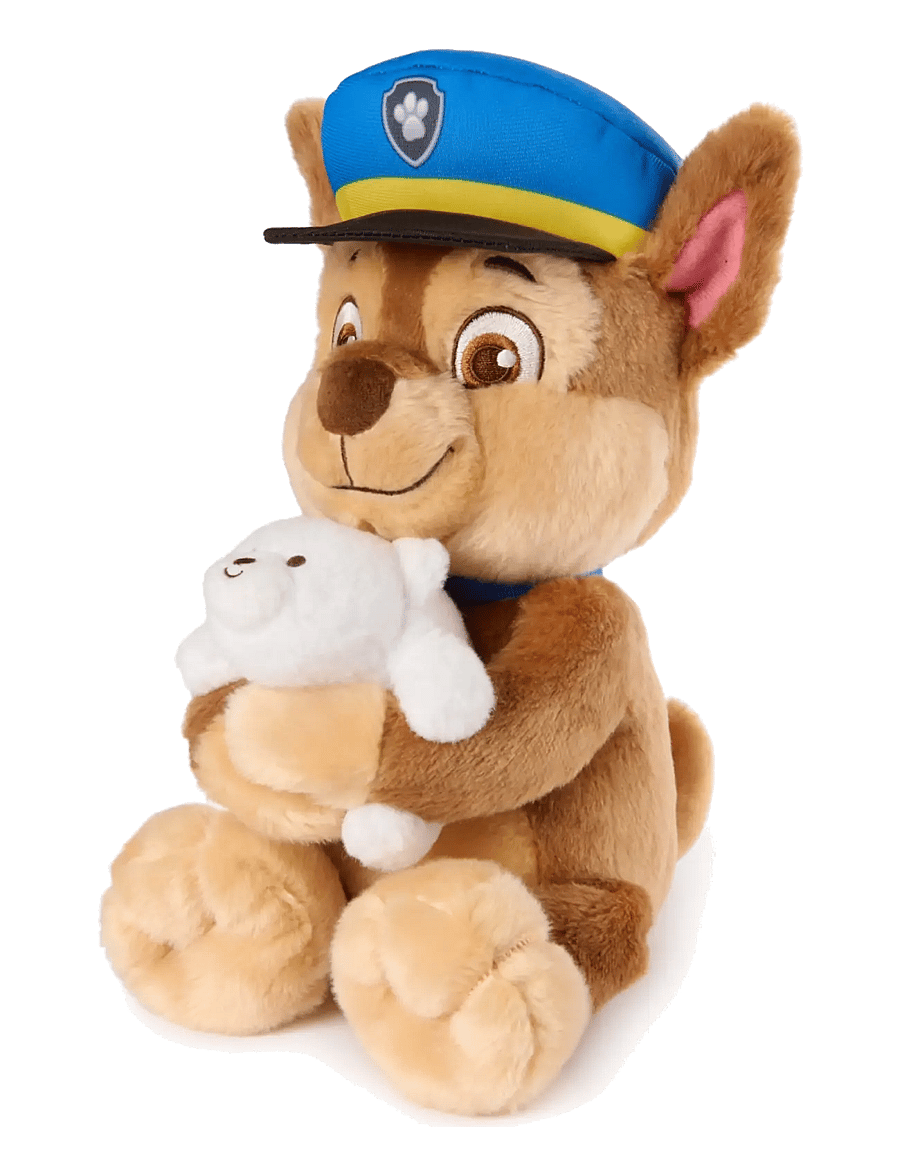 Paw Patrol - Paw Patrol Gund Snuggle-Up Plush Chase 24 cm - tøjdyr - multi - 2