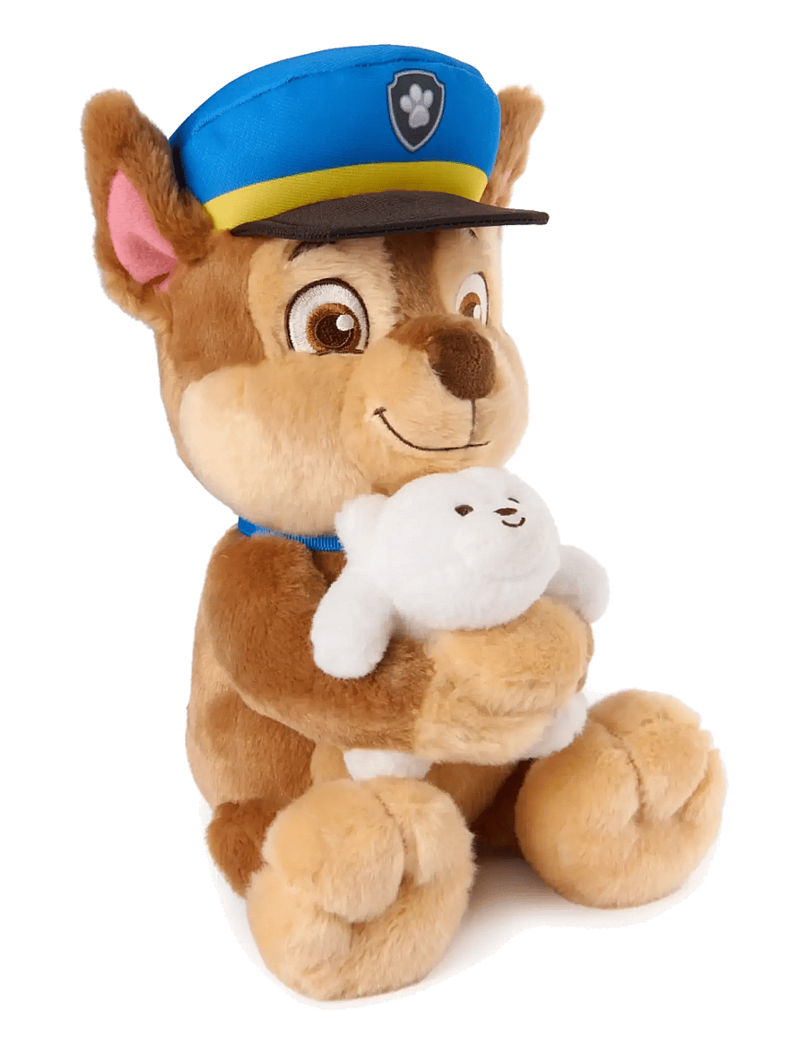 Paw Patrol - Paw Patrol Gund Snuggle-Up Plush Chase 24 cm - tøjdyr - multi - 3