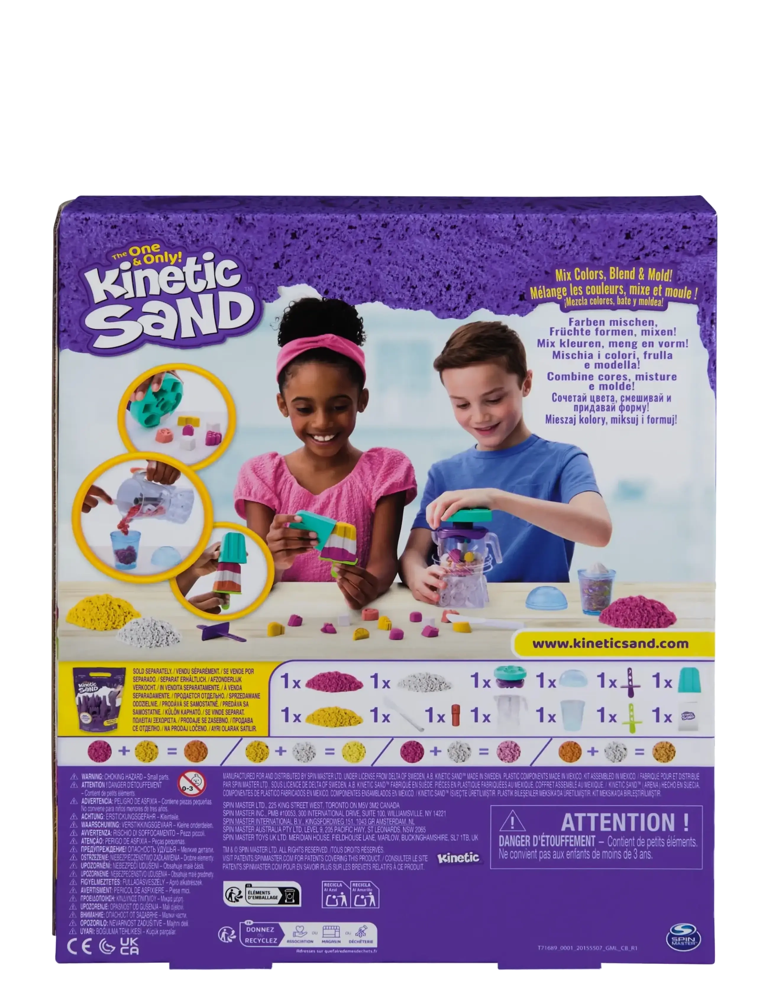MAKI - Kinetic Sand Smoothie Mixer - hobbysett - multi - 4