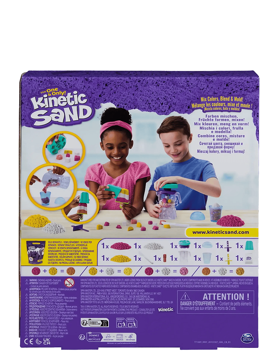 MAKI - Kinetic Sand Smoothie Mixer - pysselset - multi - 4