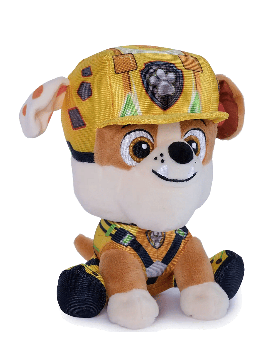 Paw Patrol - Paw Patrol Movie 3 Gund Plush Rubble 15cm - mjuka leksaker - multi - 0
