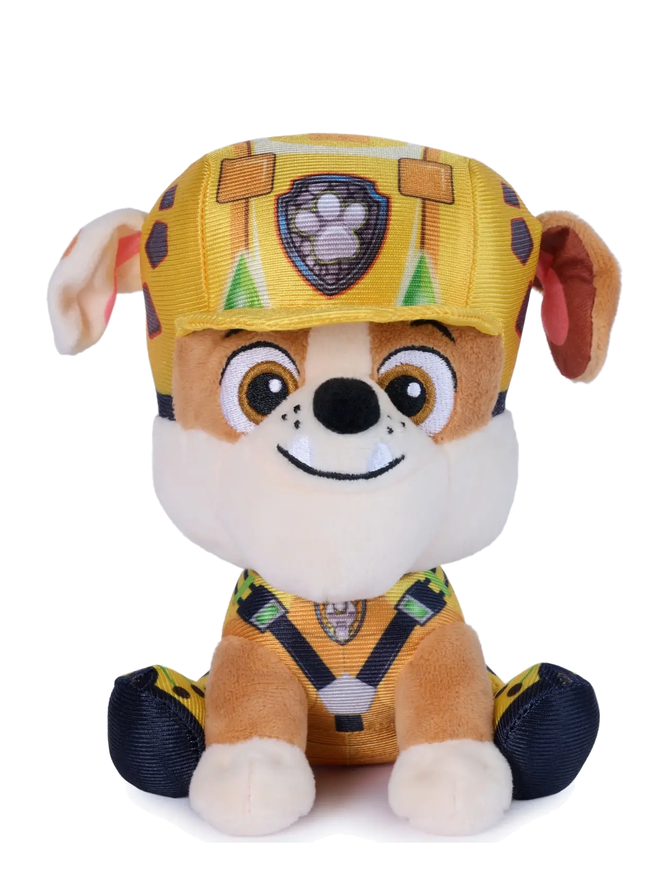 Paw Patrol - Paw Patrol Movie 3 Gund Plush Rubble 15cm - mjuka leksaker - multi - 2