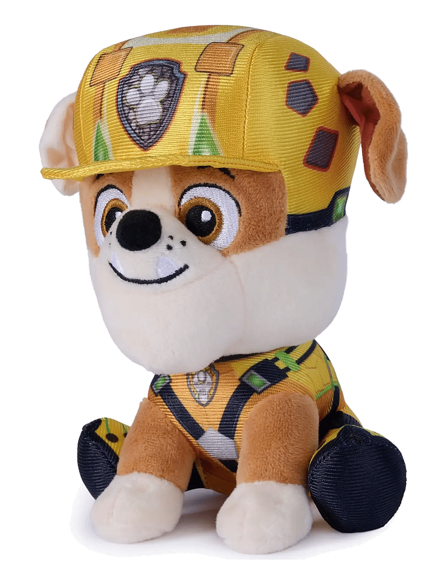 Paw Patrol - Paw Patrol Movie 3 Gund Plush Rubble 15cm - mjuka leksaker - multi - 3