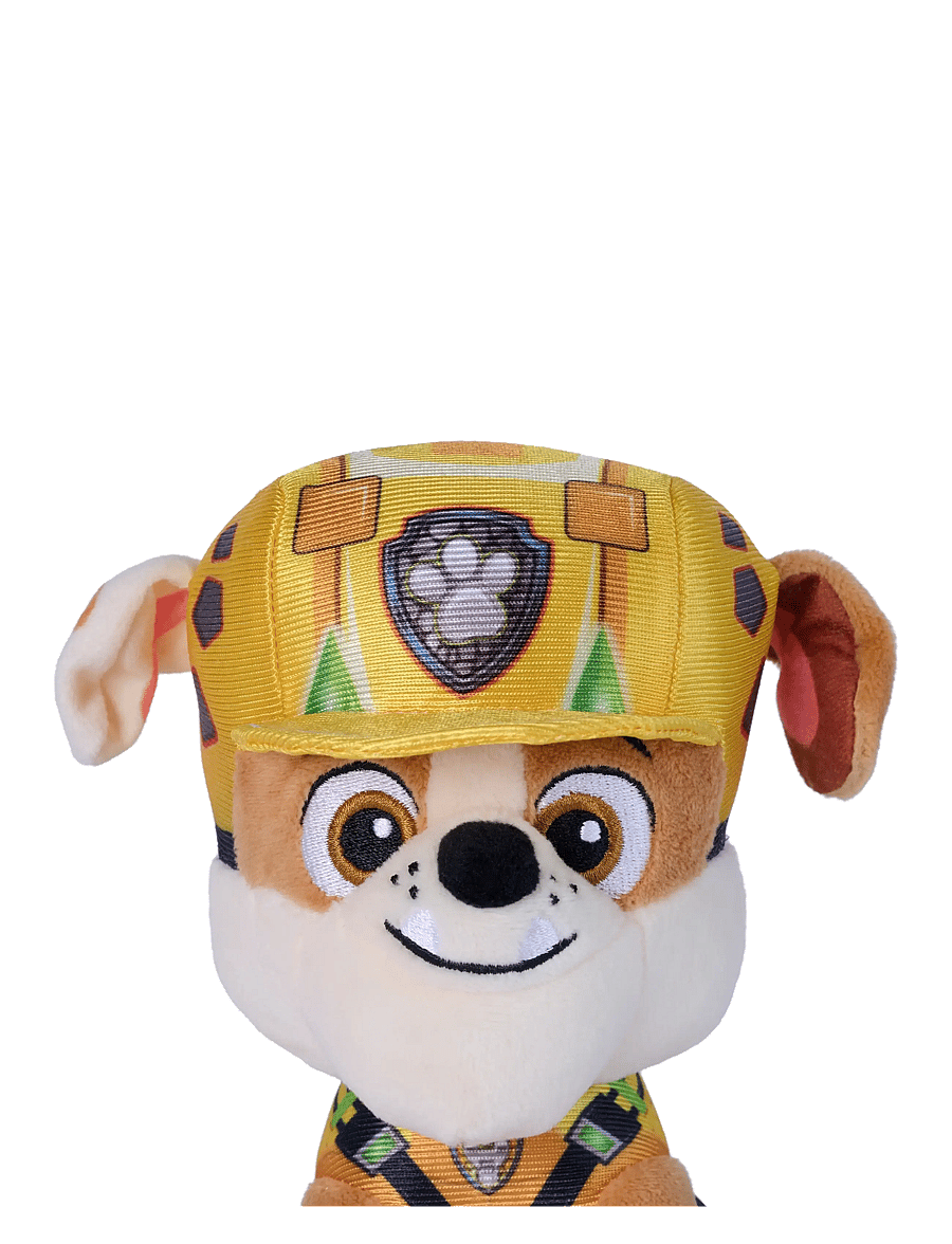 Paw Patrol - Paw Patrol Movie 3 Gund Plush Rubble 15cm - mjuka leksaker - multi - 5