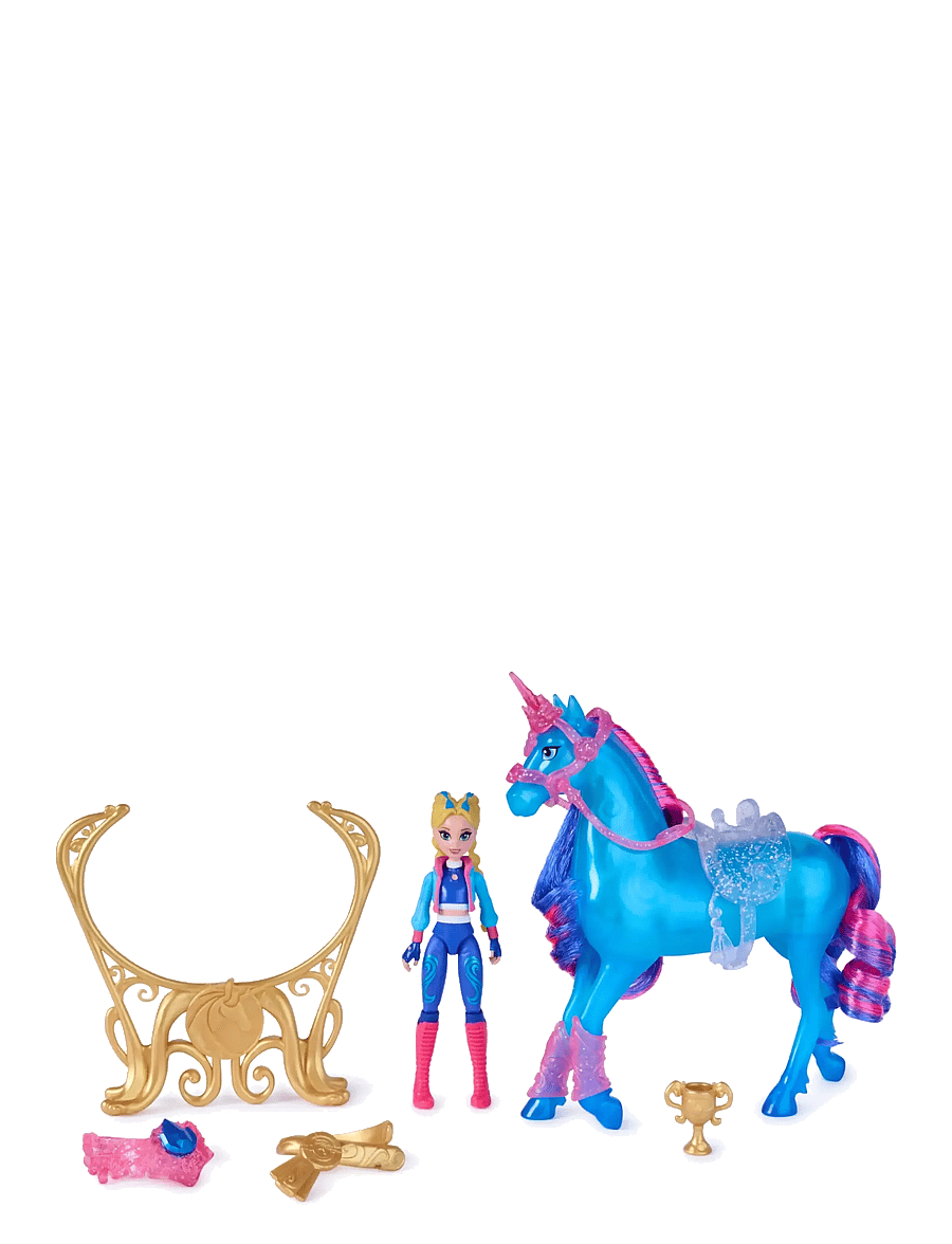 Unicorn Academy - Unicorn Academy Train & Glow River - legesæt - multi - 1