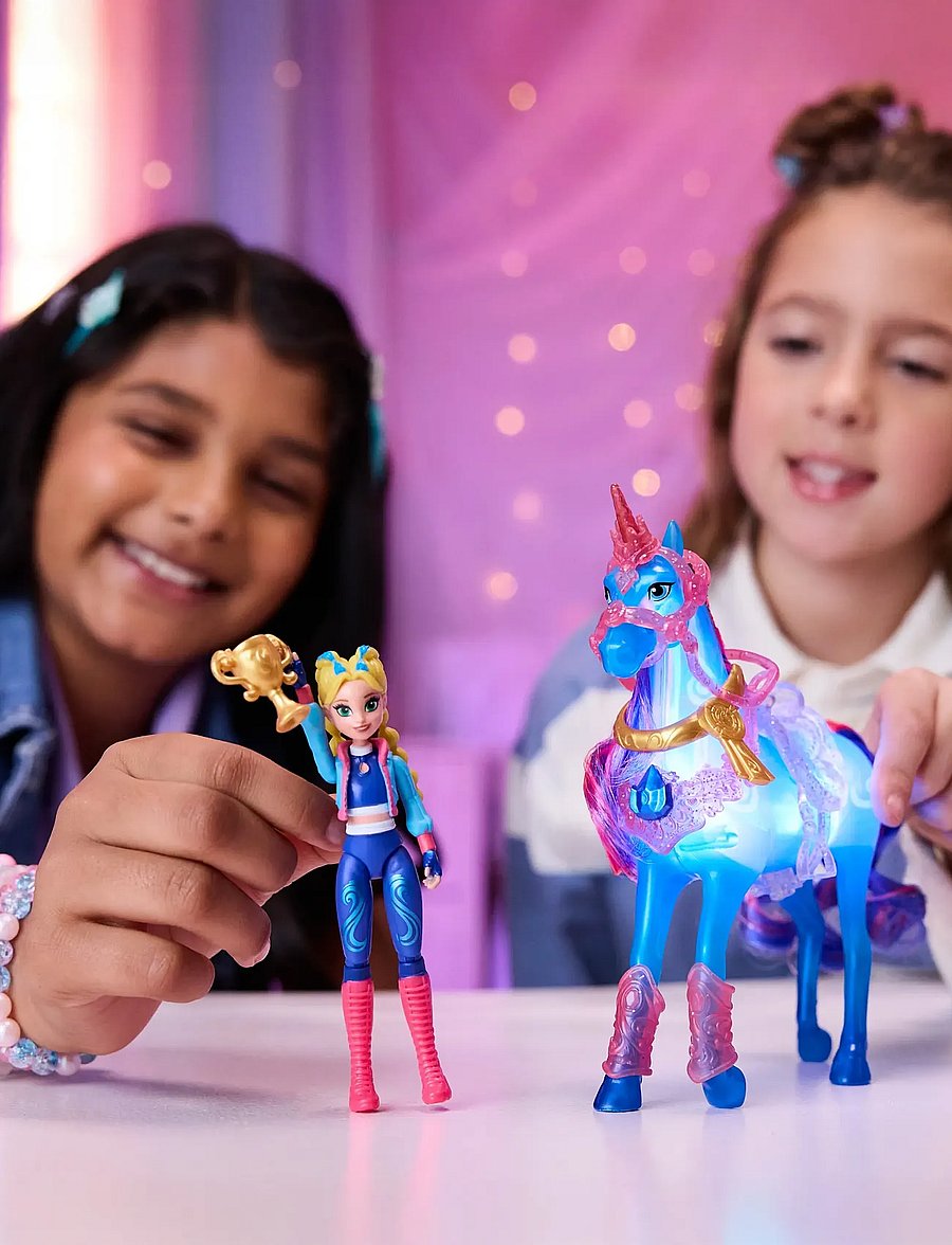 Unicorn Academy - Unicorn Academy Train & Glow River - legesæt - multi - 0