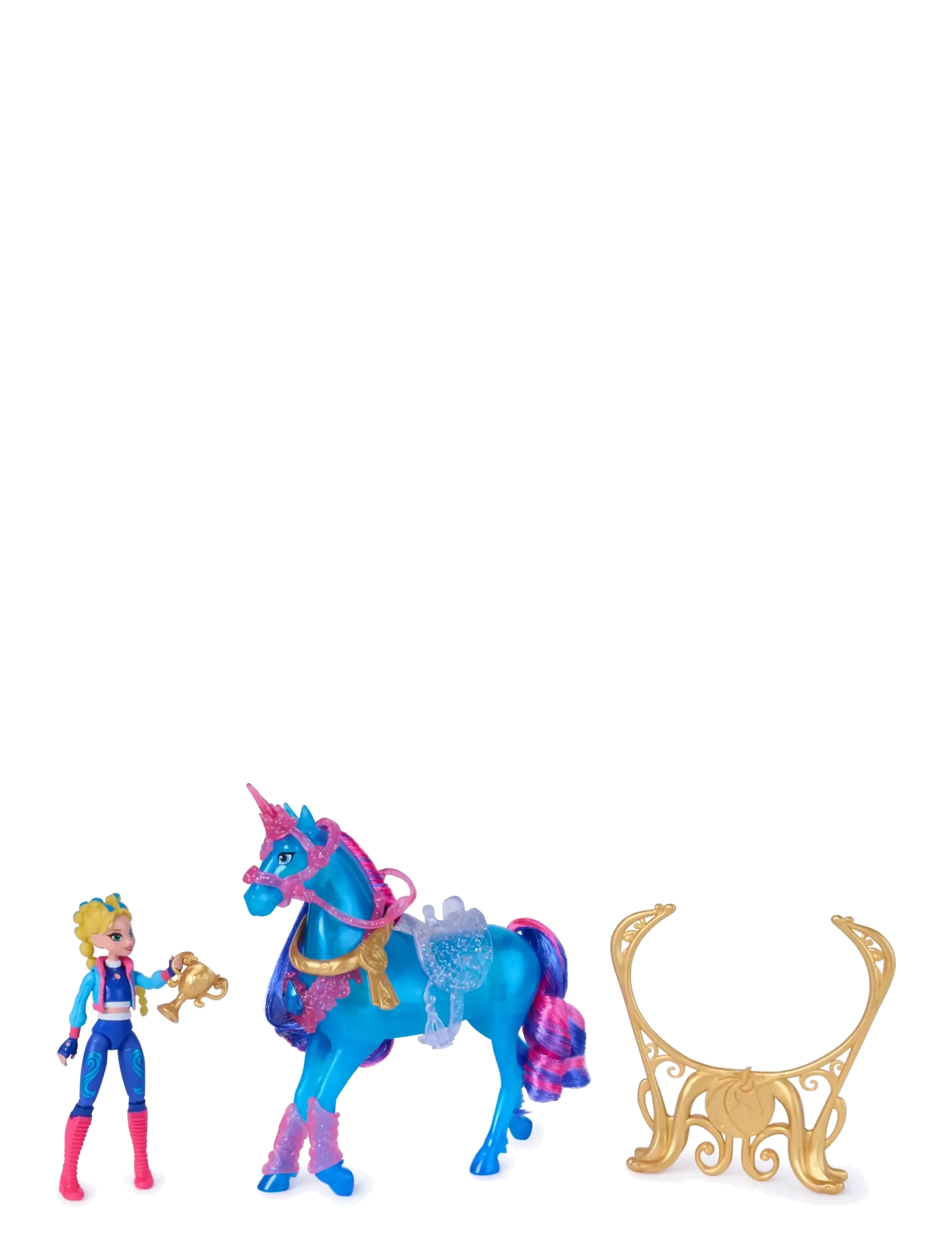 Unicorn Academy - Unicorn Academy Train & Glow River - lekset - multi - 4