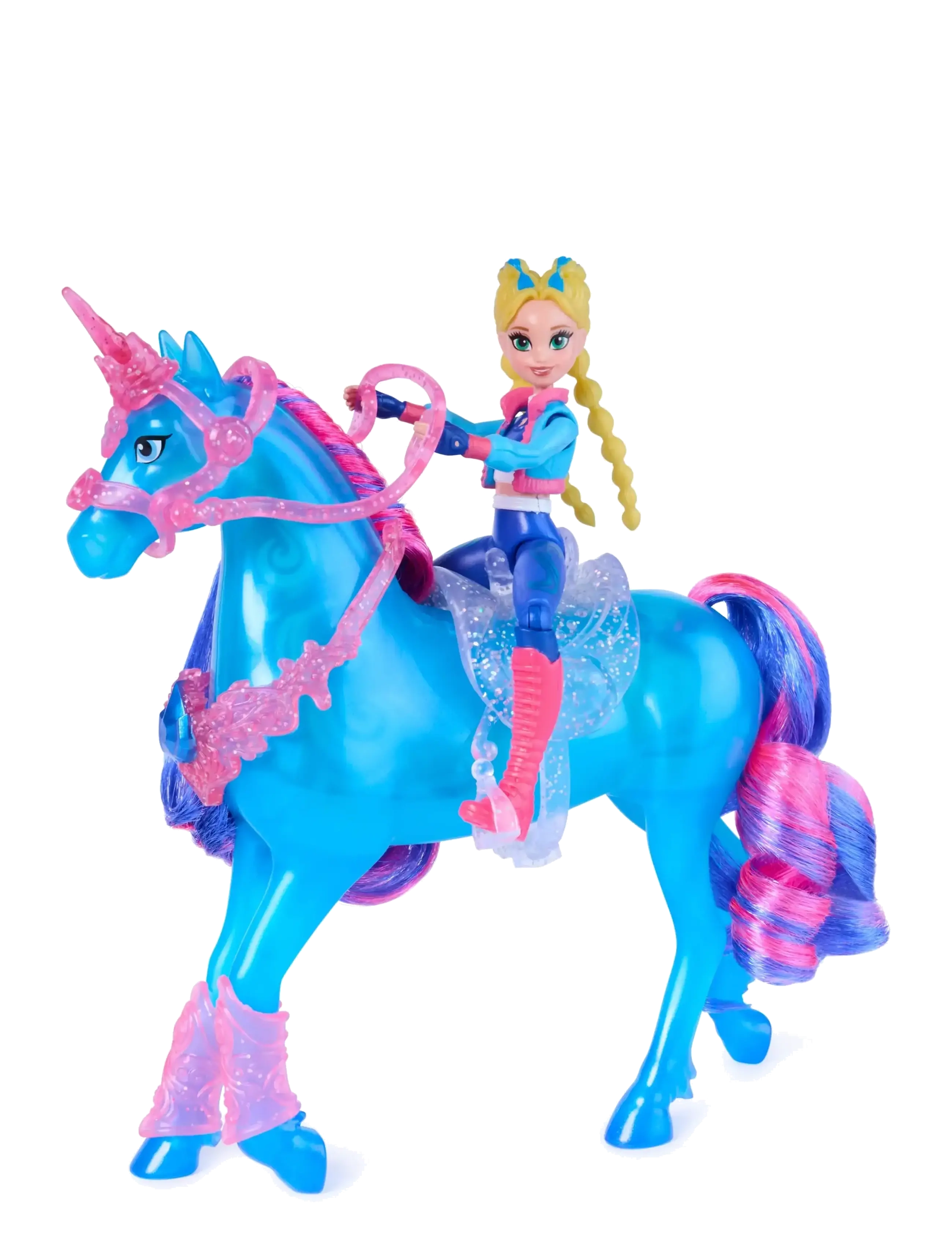 Unicorn Academy - Unicorn Academy Train & Glow River - lekset - multi - 5
