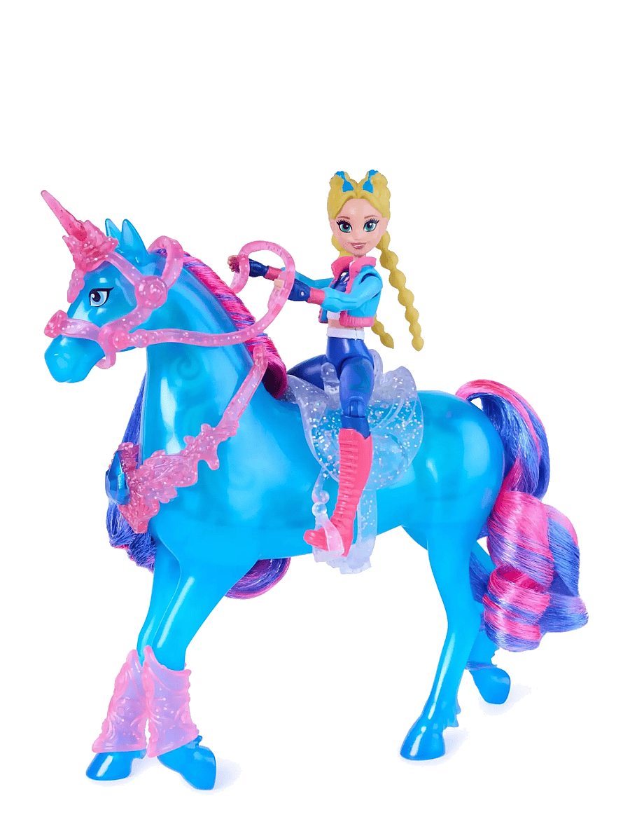 Unicorn Academy - Unicorn Academy Train & Glow River - legesæt - multi - 5