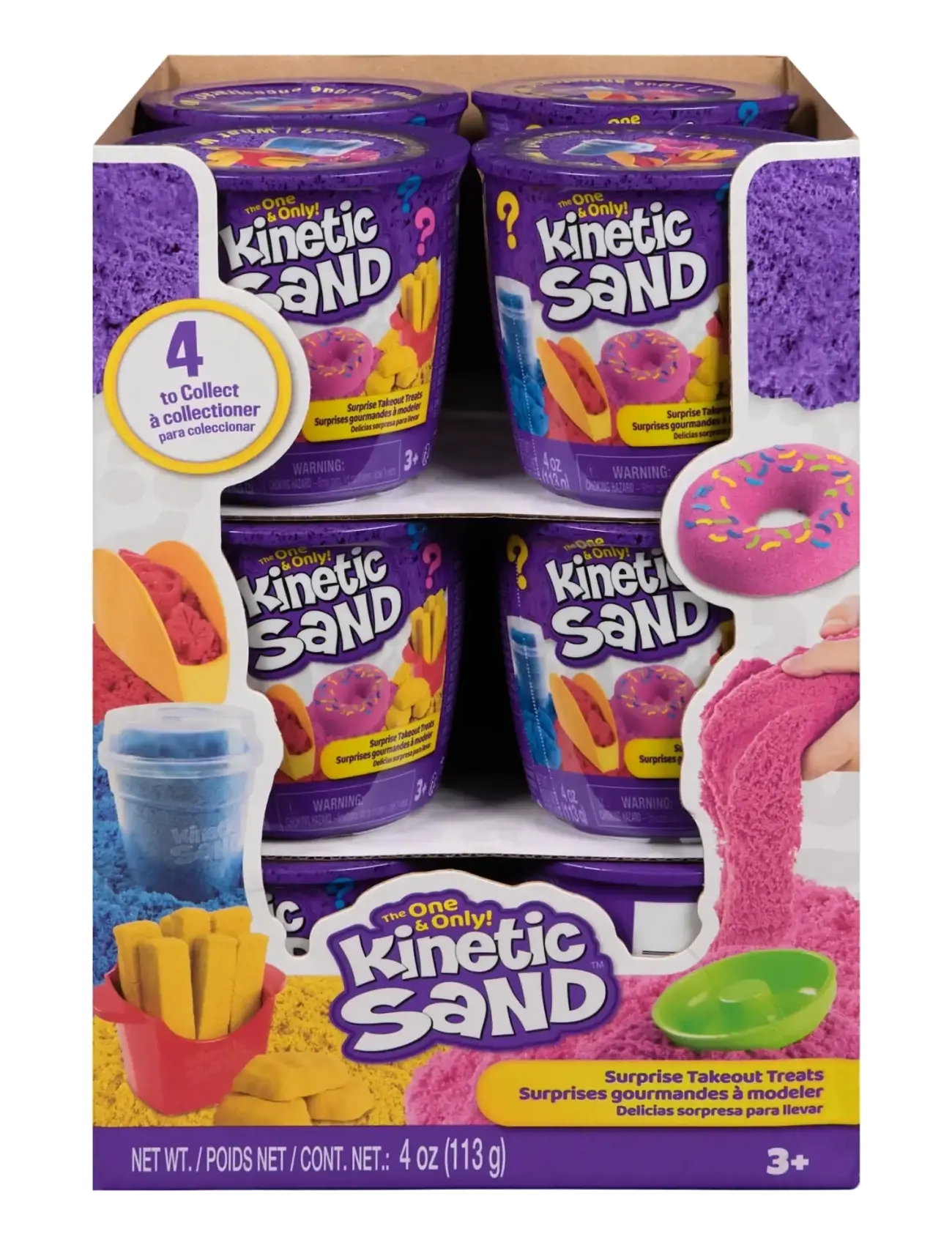 MAKI - Kinetic Sand Tasty Treats Surprise Asst. - modellervoks - multi - 2