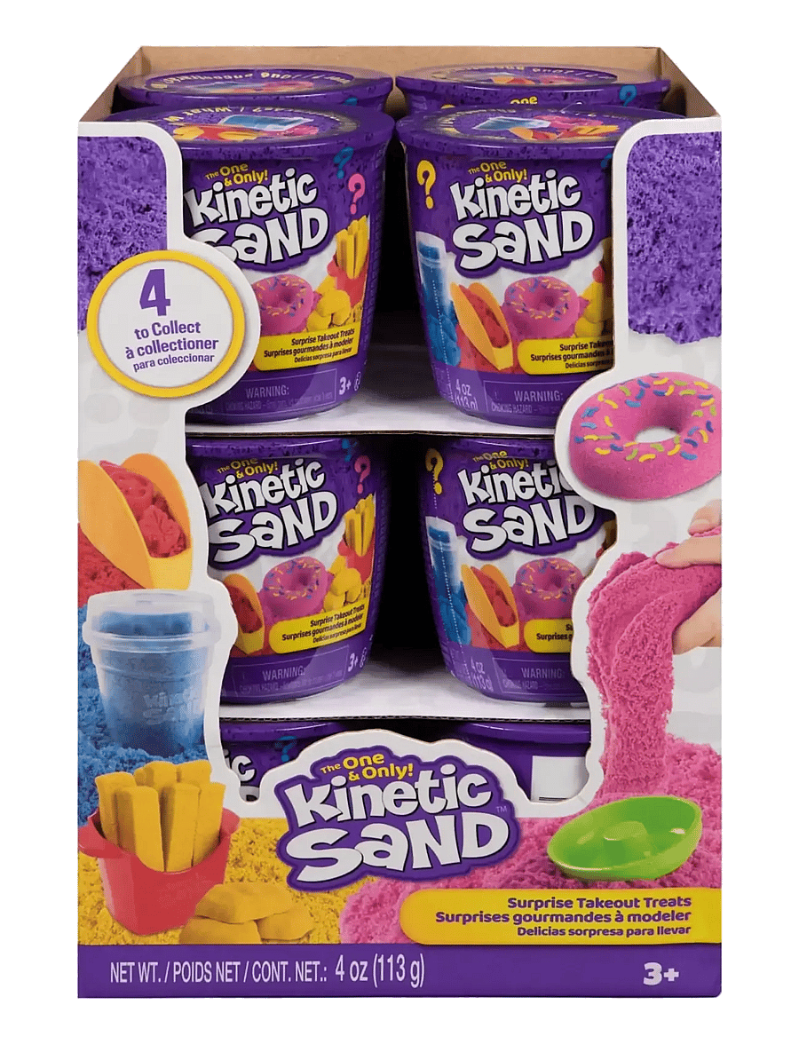 MAKI - Kinetic Sand Tasty Treats Surprise Asst. - leir - multi - 2