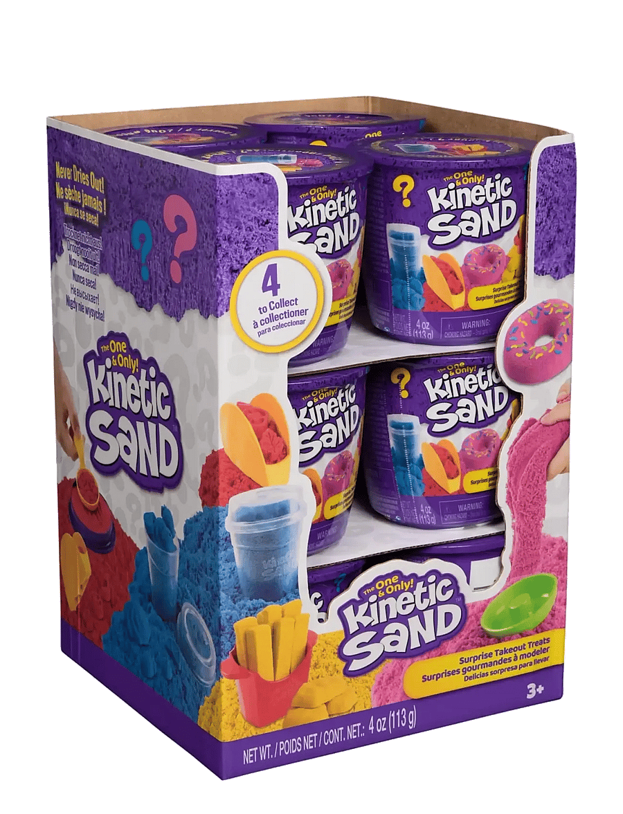 MAKI - Kinetic Sand Tasty Treats Surprise Asst. - leir - multi - 3