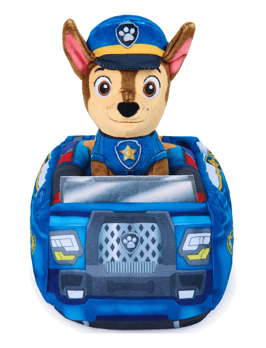 Paw Patrol - Paw Patrol 2-in-1 Vehicle Plush w/Chase 15 cm - bamser - multi - 1