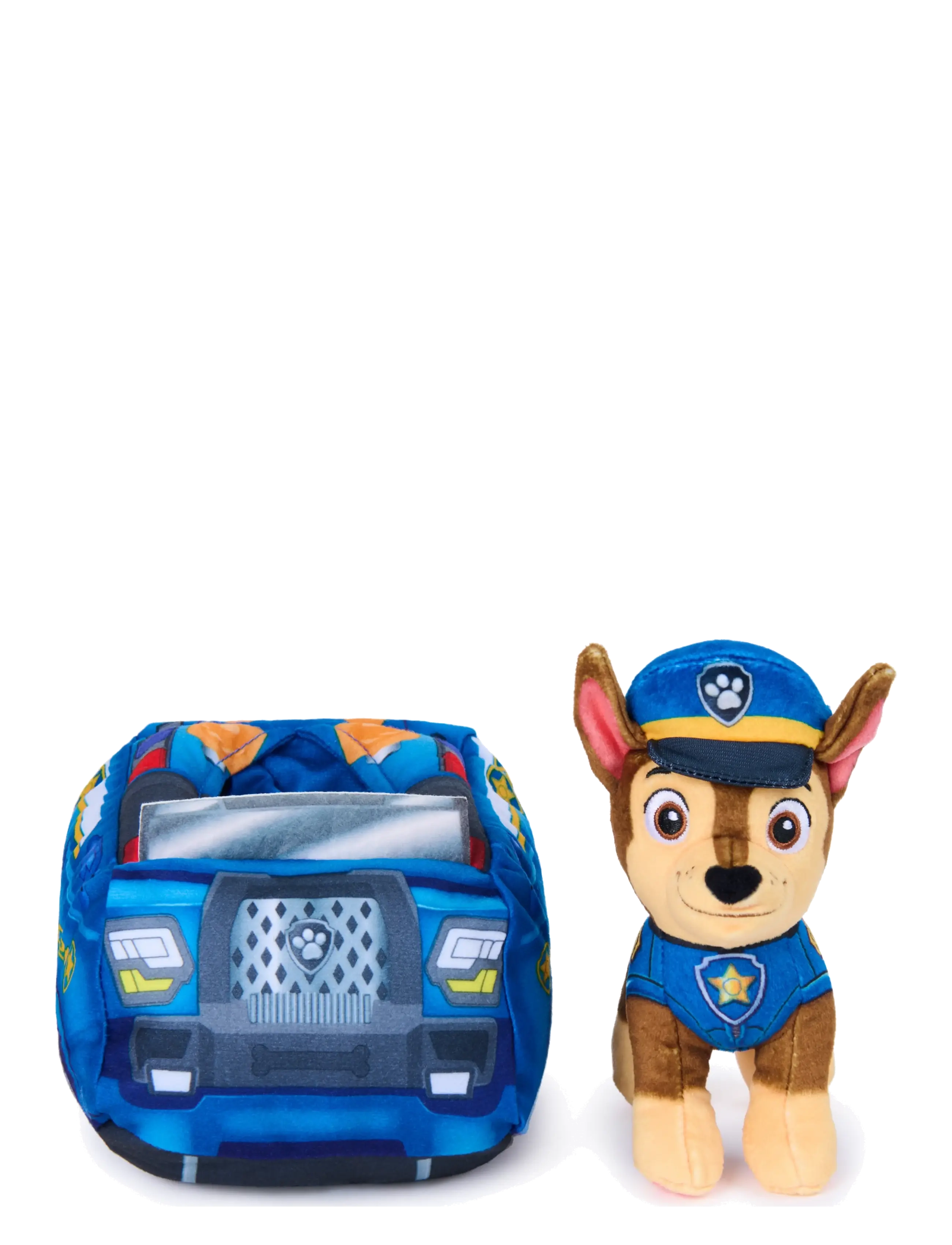 Paw Patrol - Paw Patrol 2-in-1 Vehicle Plush w/Chase 15 cm - bamser - multi - 4
