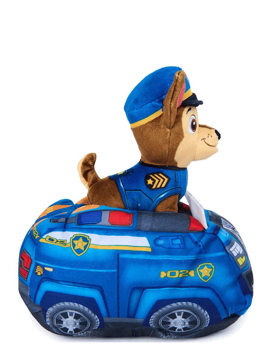 Paw Patrol - Paw Patrol 2-in-1 Vehicle Plush w/Chase 15 cm - bamser - multi - 5