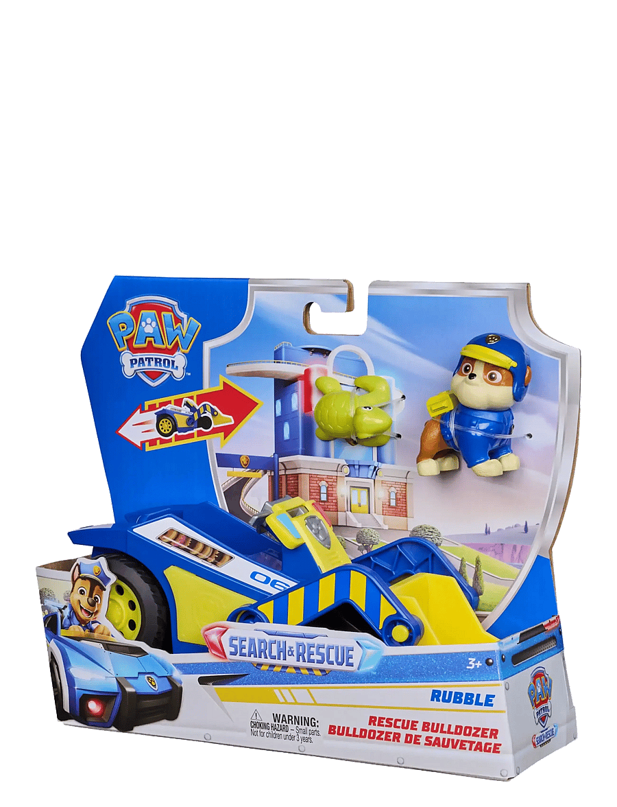 Paw Patrol - Paw Patrol Search&Rescue Themed Vehicle-Rubble - legesæt - multi - 5