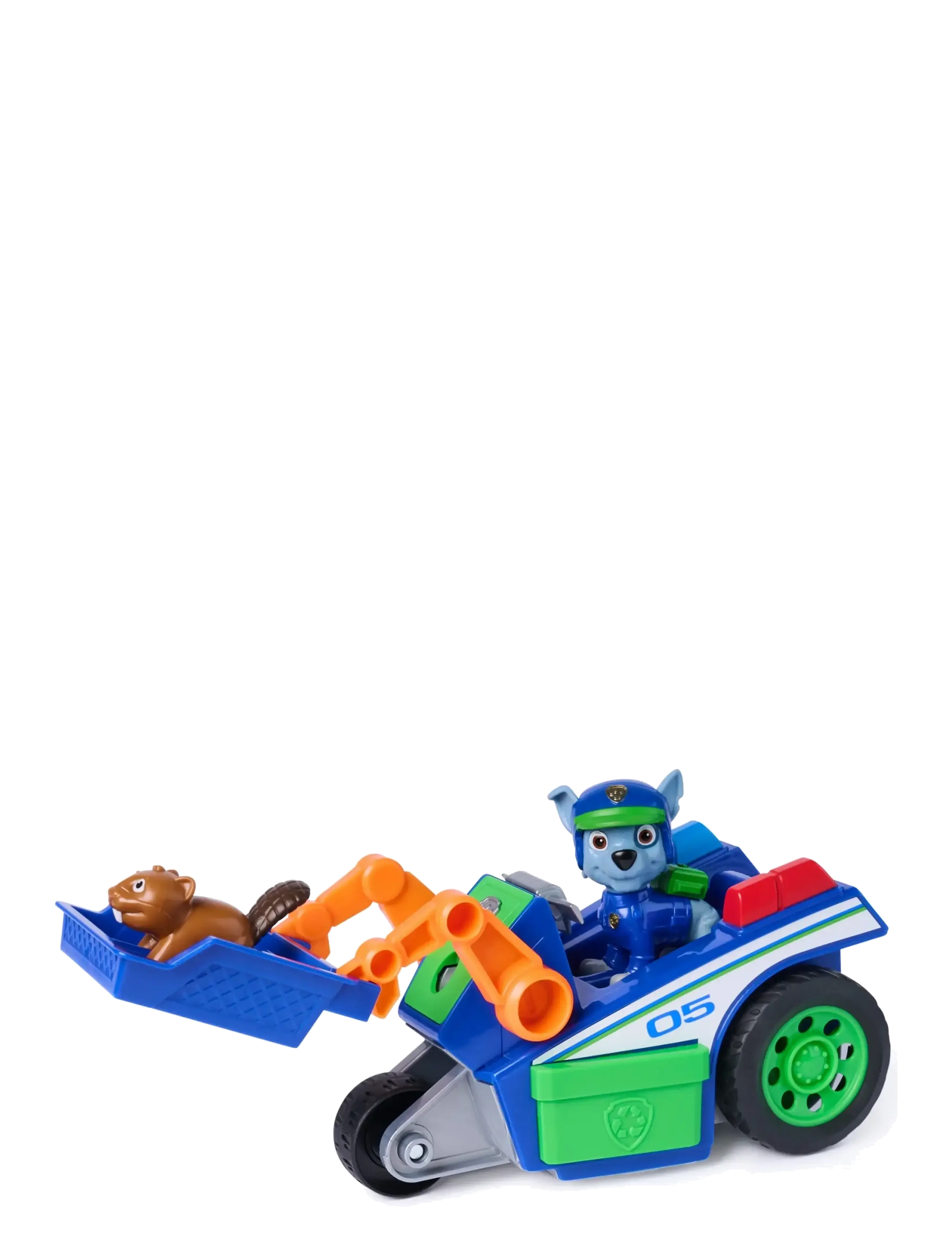 Paw Patrol - Paw Patrol Search&Rescue Themed Vehicle-Rocky - legesæt - multi - 3