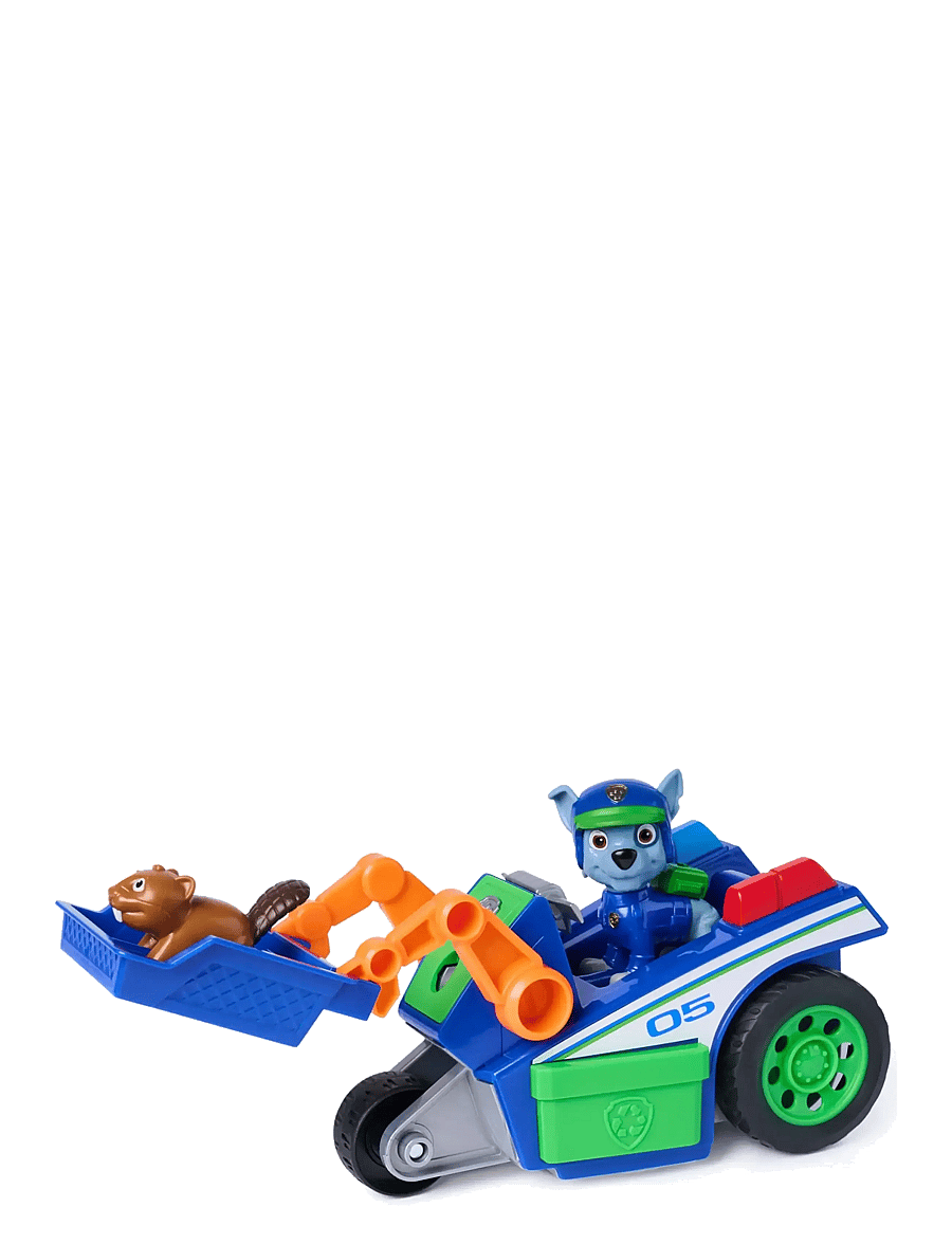 Paw Patrol - Paw Patrol Search&Rescue Themed Vehicle-Rocky - legesæt - multi - 3