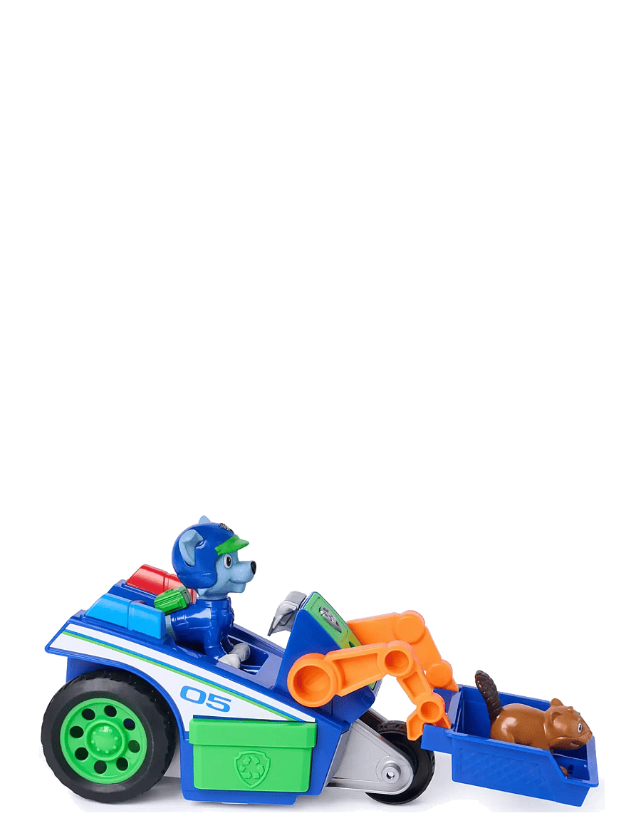 Paw Patrol - Paw Patrol Search&Rescue Themed Vehicle-Rocky - legesæt - multi - 5