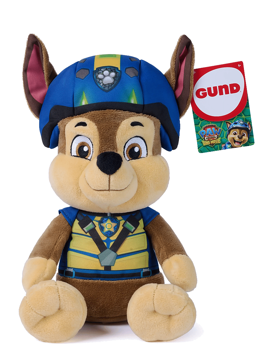 Paw Patrol - Paw Patrol Movie 3 Gund Plush Chase 22cm - bamser - multi - 0